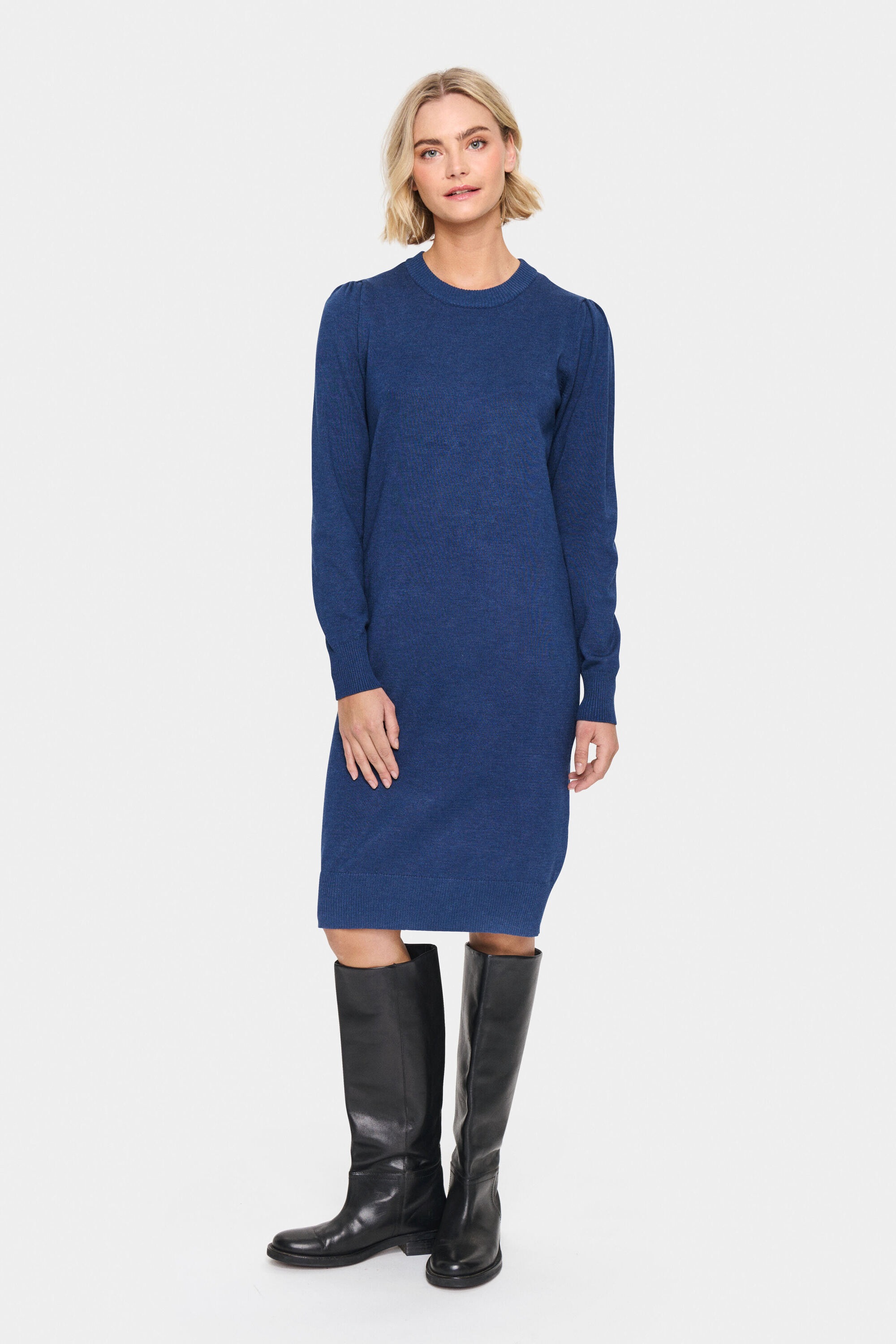 Saint Tropez Midikleid »Damen Kleid MilaSZ«