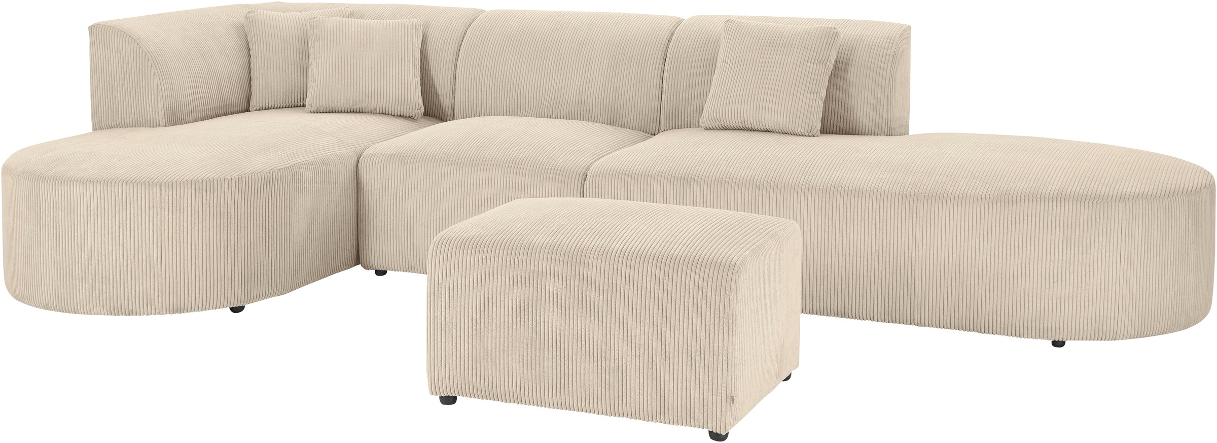 andas Ecksofa "Alesund L-Form" bestehend aus Modulen, auch einzeln erhältll günstig online kaufen