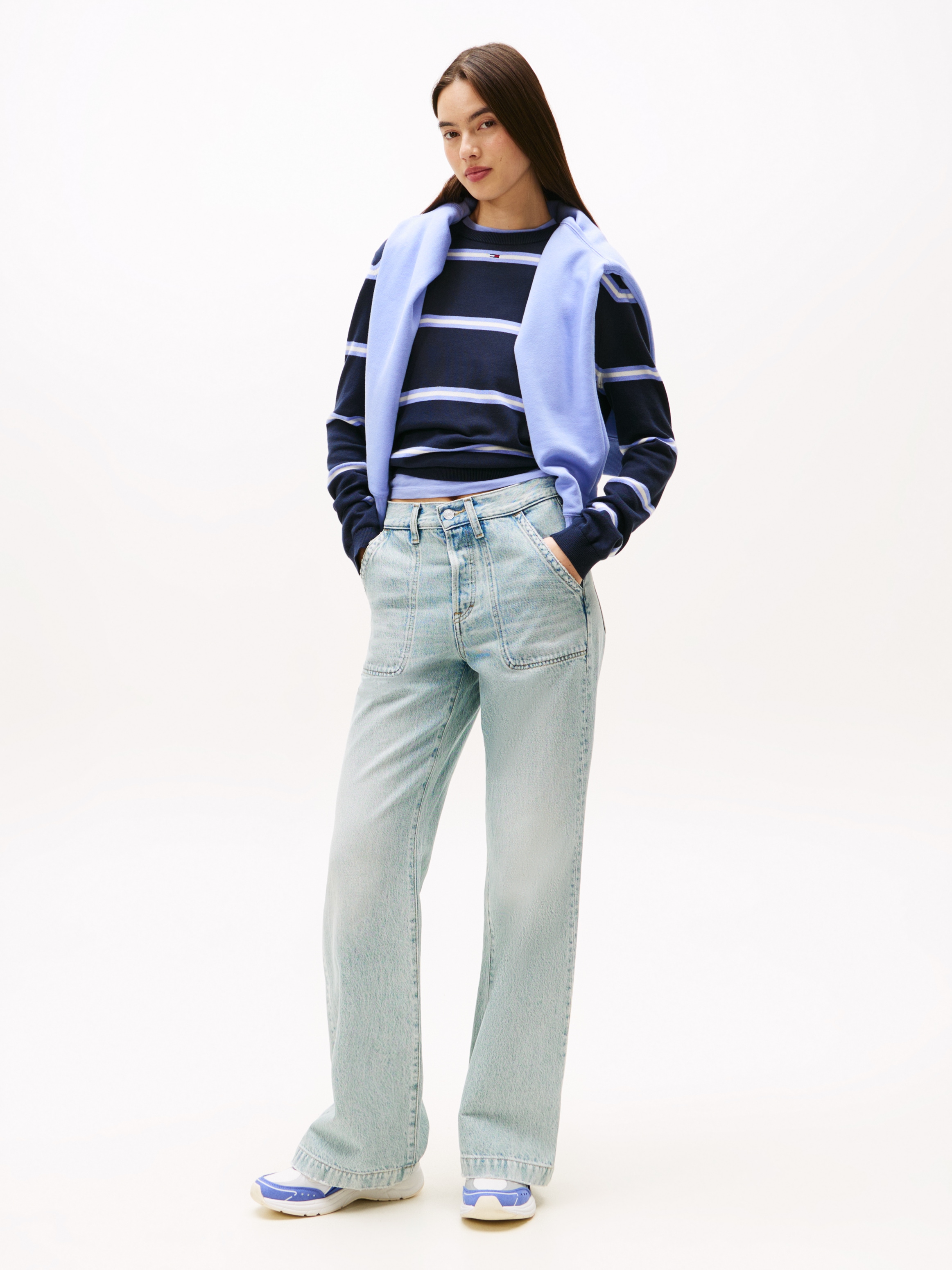 Tommy Jeans Keilsneaker »ARCHIVE '25«, Freizeitschuh, Halbschuh, Schnürschuh mit reflektierenden Details