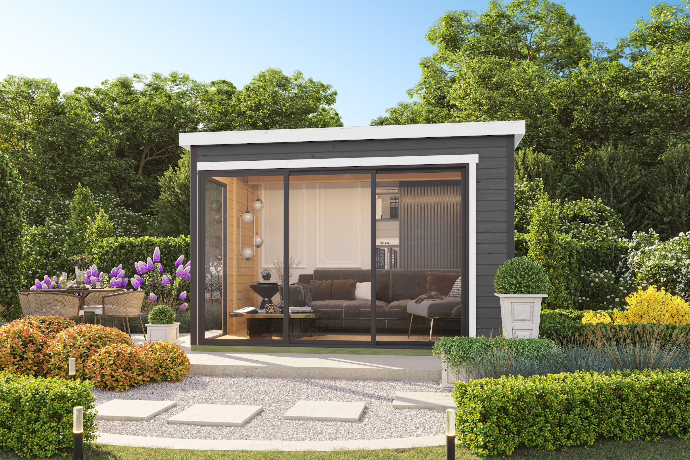 Nordic Holz Gartenhaus "AUSTIN 5" günstig online kaufen
