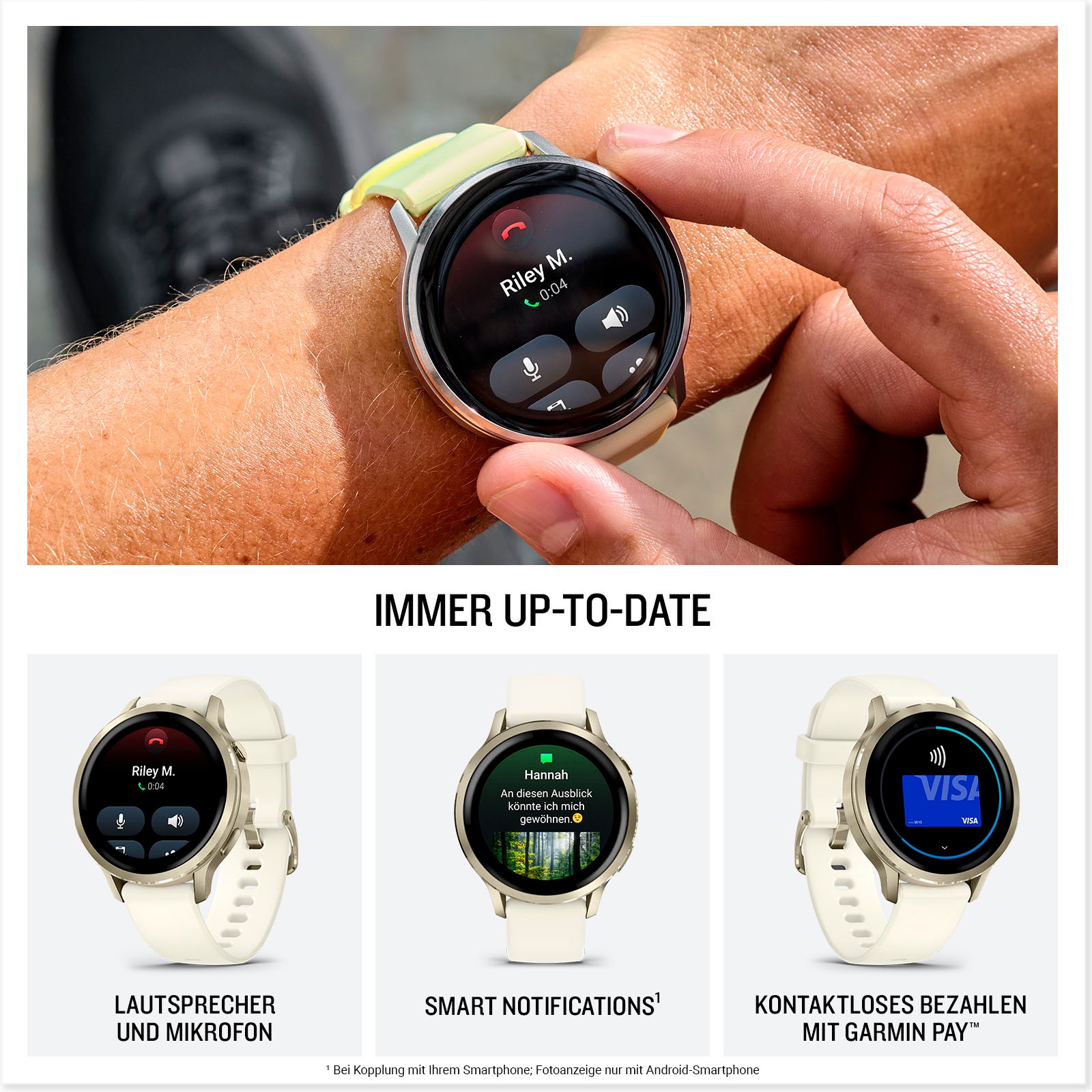 Garmin Smartwatch »Venu 4« (3,04 cm / 1,2 ″) Garmin