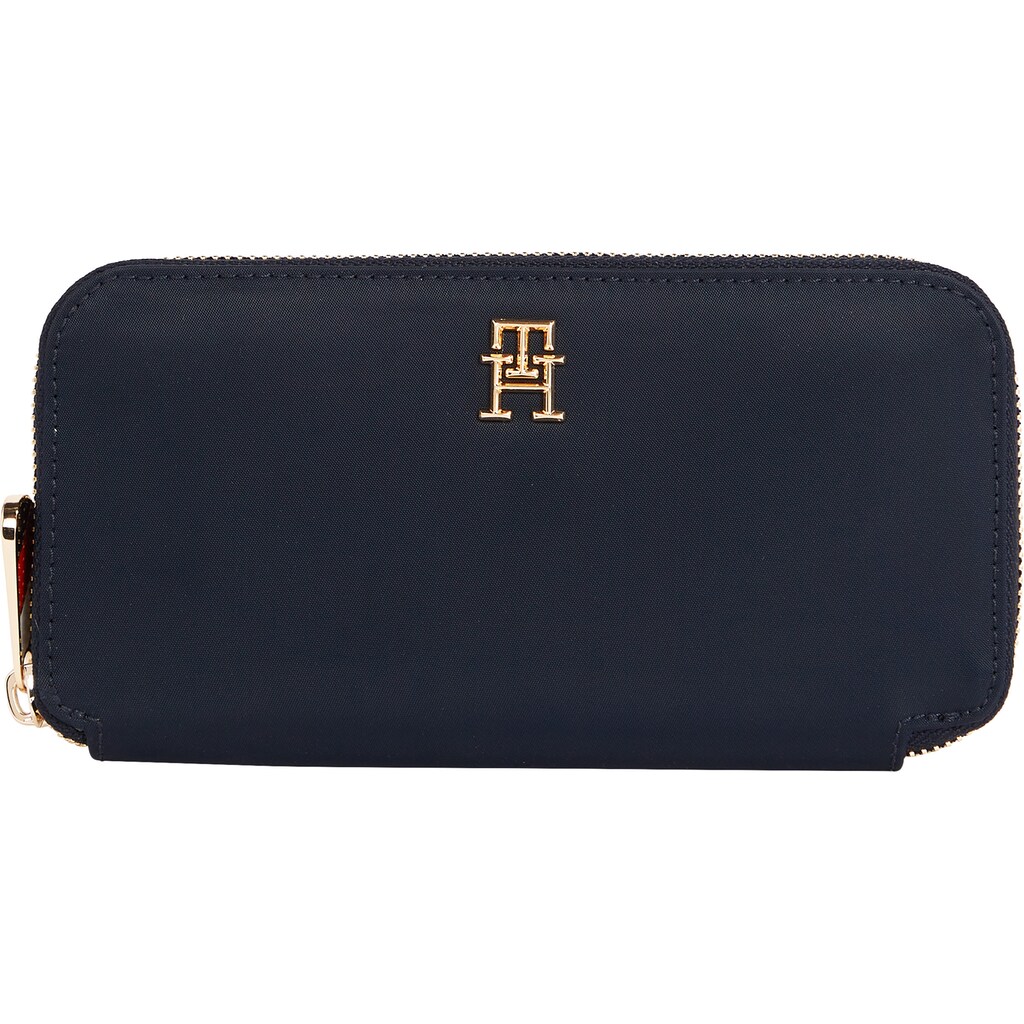Tommy Hilfiger Geldbörse »POPPY LARGE ZA« mit TH-Emblem vorne Tommy Hilfiger Geldbörse »POPPY LARGE ZA« mit TH-Emblem vorne