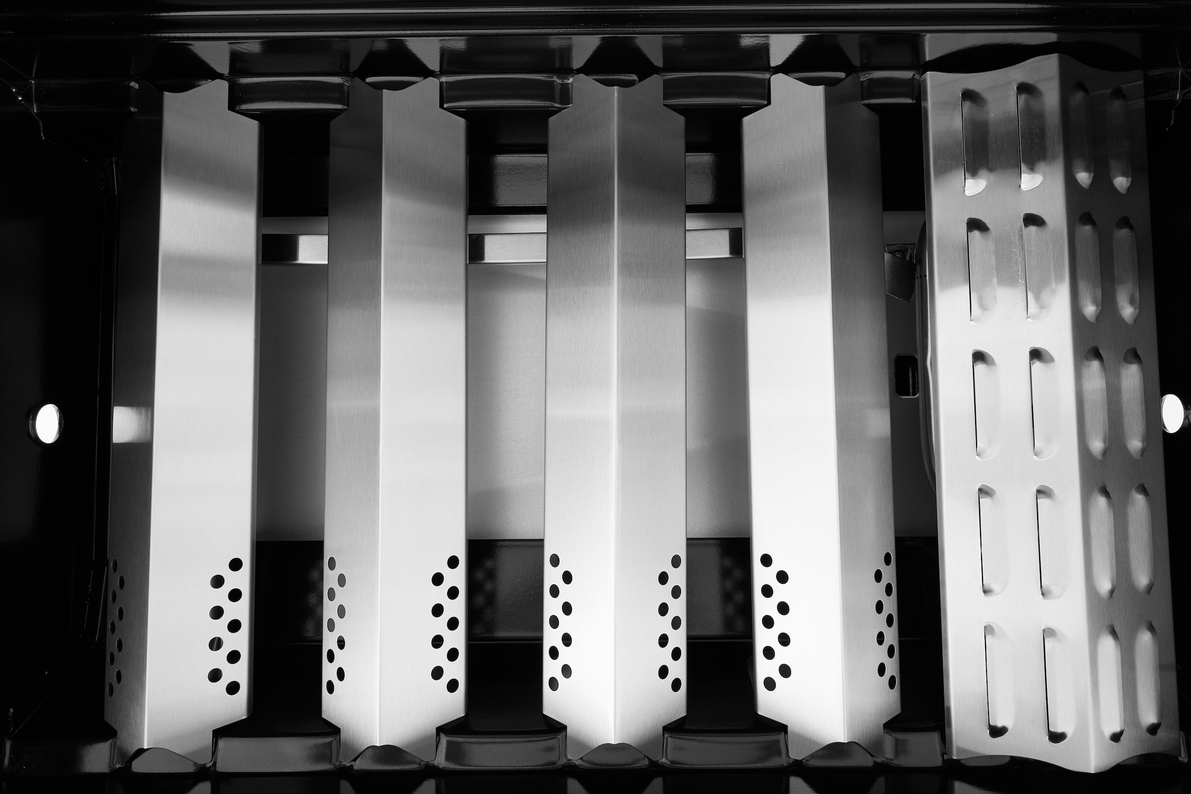 Hanseatic Gasgrill »Richland« BxTxH: 134,7 x 57 x 117 cm, 21,5 kW Gesamt, Edelstahl-Turbobrenner