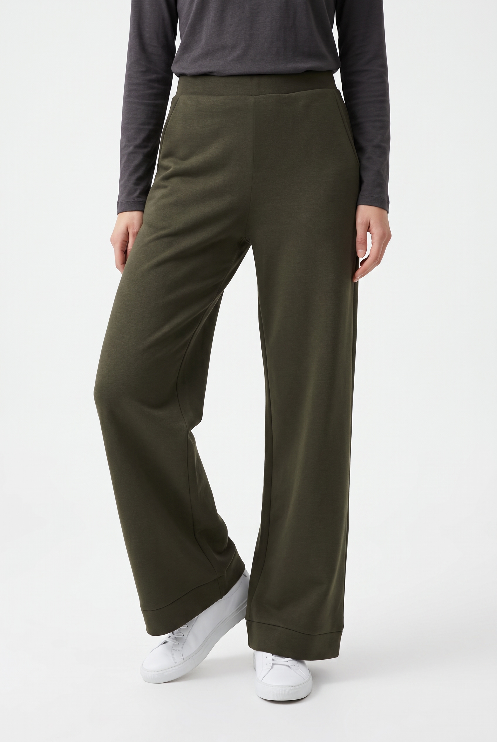 Vero Moda "VMHALI HW WIDE PANT JRS" Viskosemischung, loose fit
