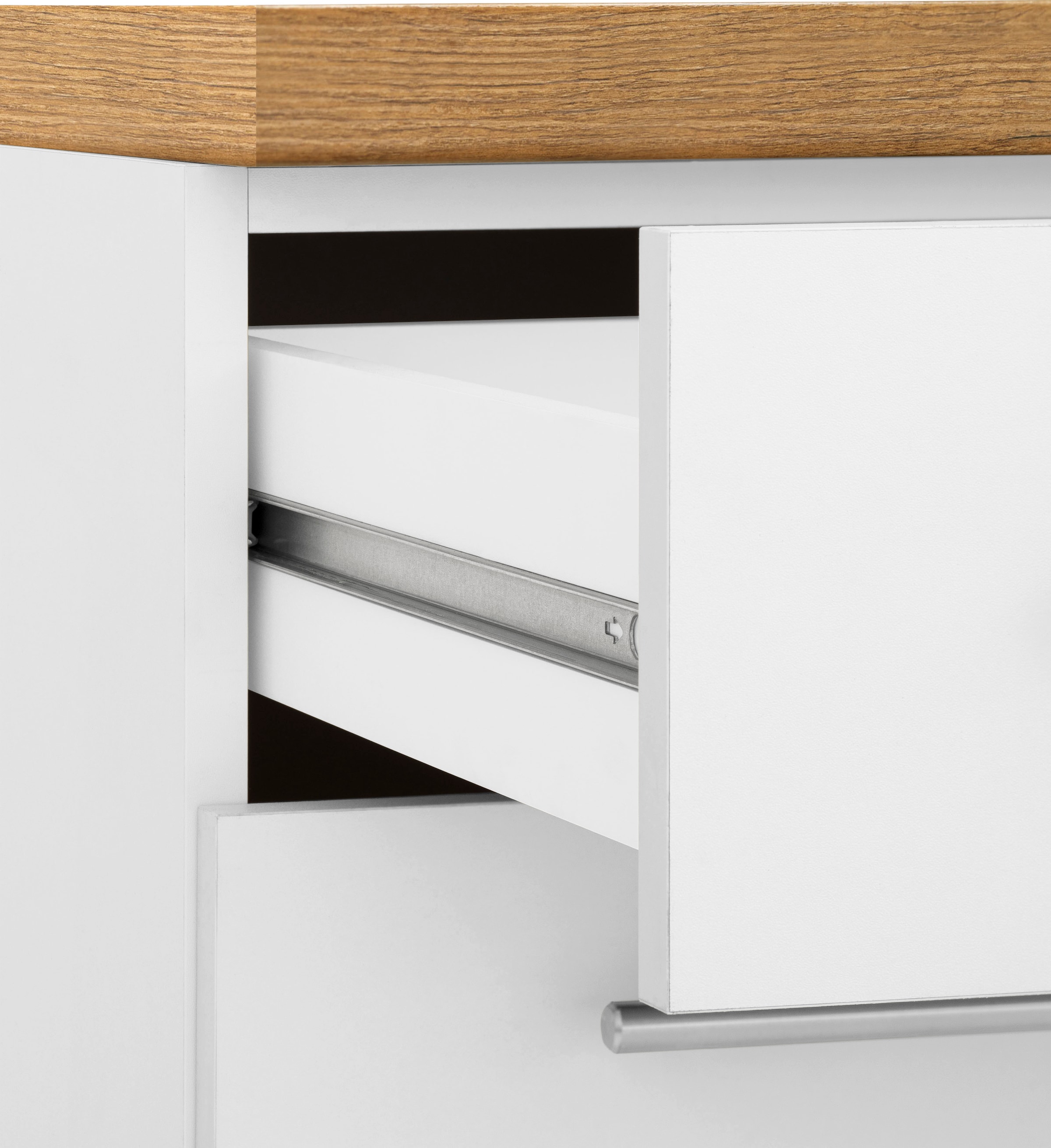 wiho Küchen Küchenzeile »Unna«, ohne E-Geräte, Breite 280 cm