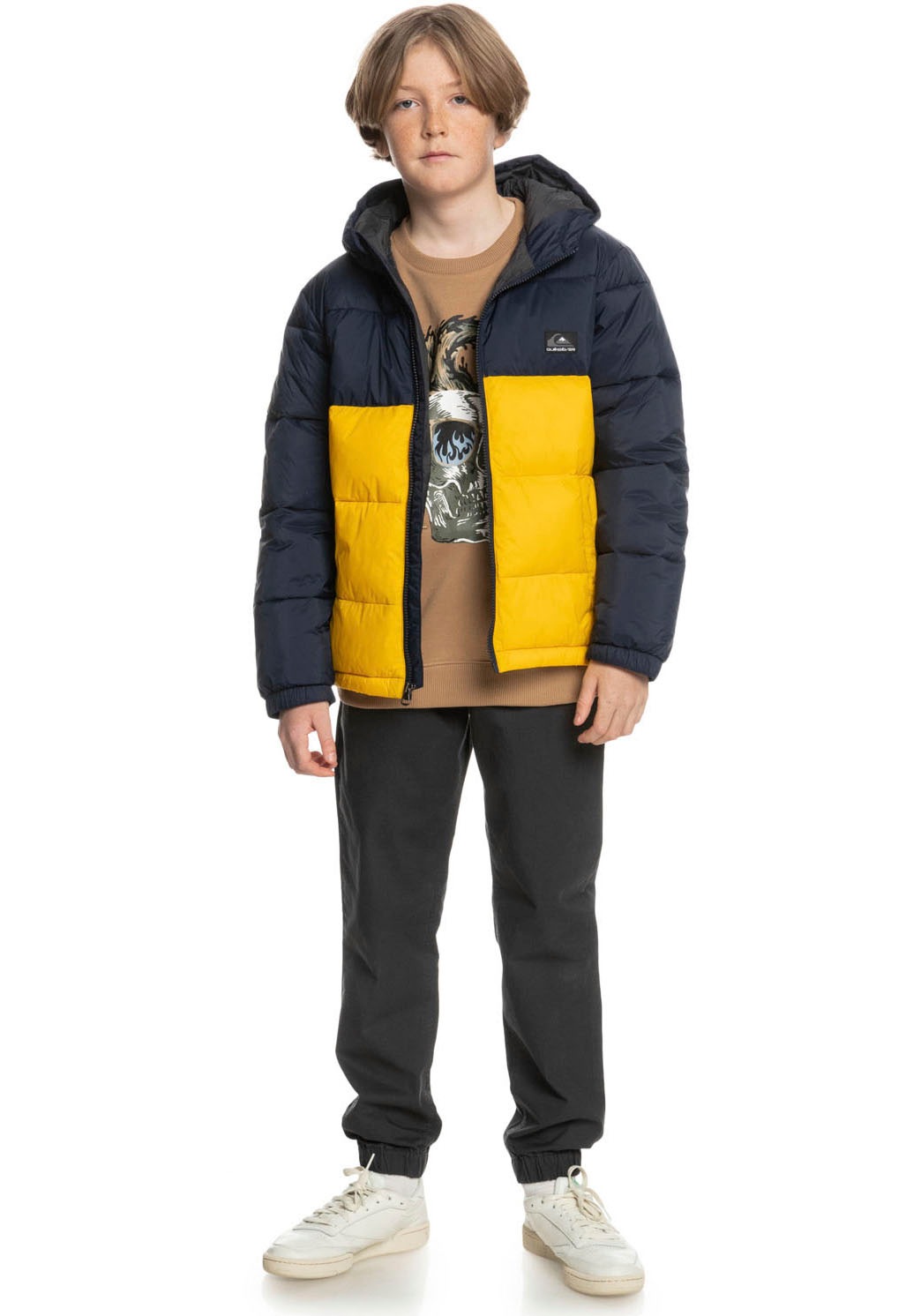 Quiksilver Steppjacke »WOLFS SHOULDERS YOUTH«, mit Kapuze