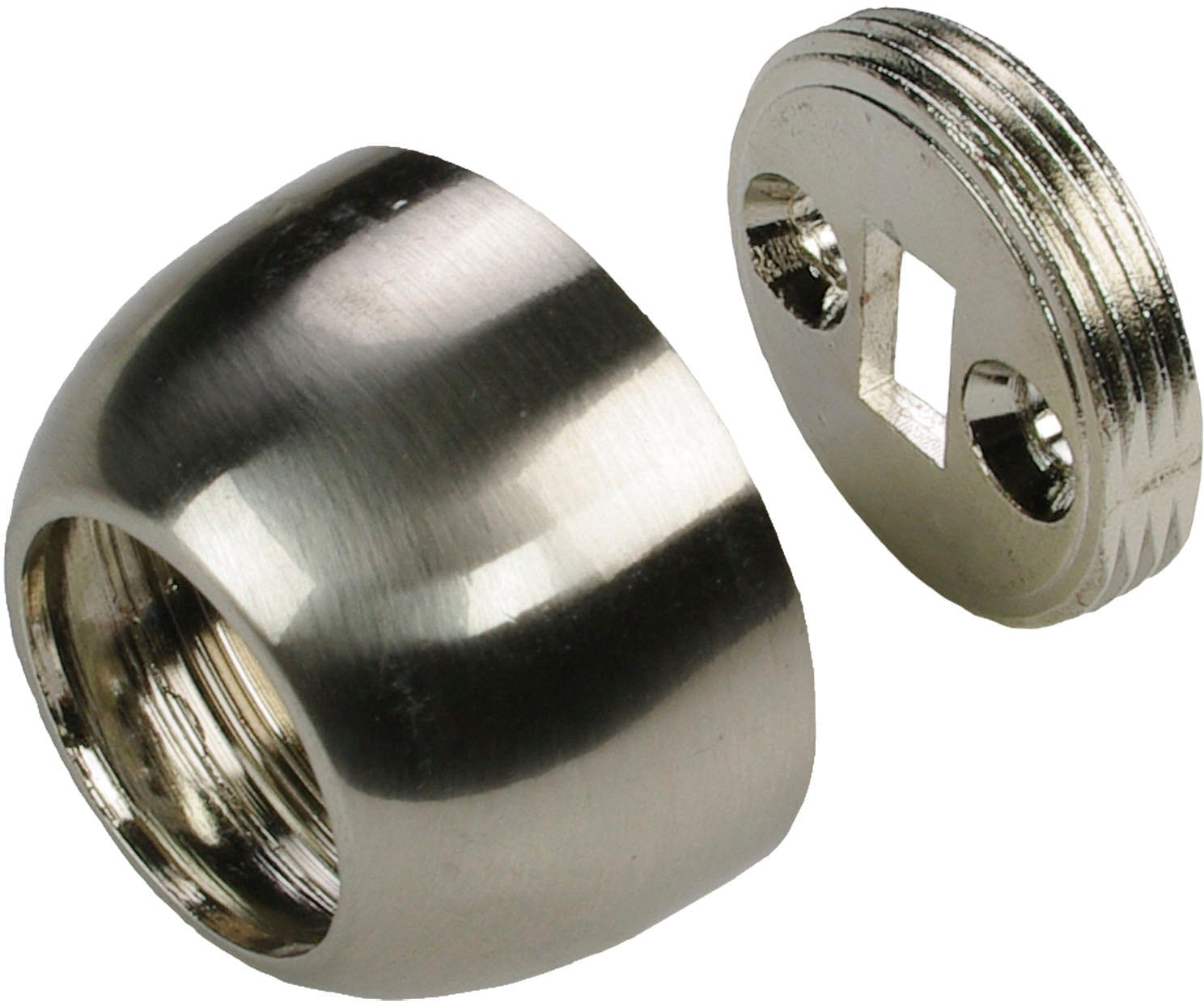 Liedeco Gardinenstangenhalter "Wandlager, Wandhalter für 20 mm Gardinenstan günstig online kaufen