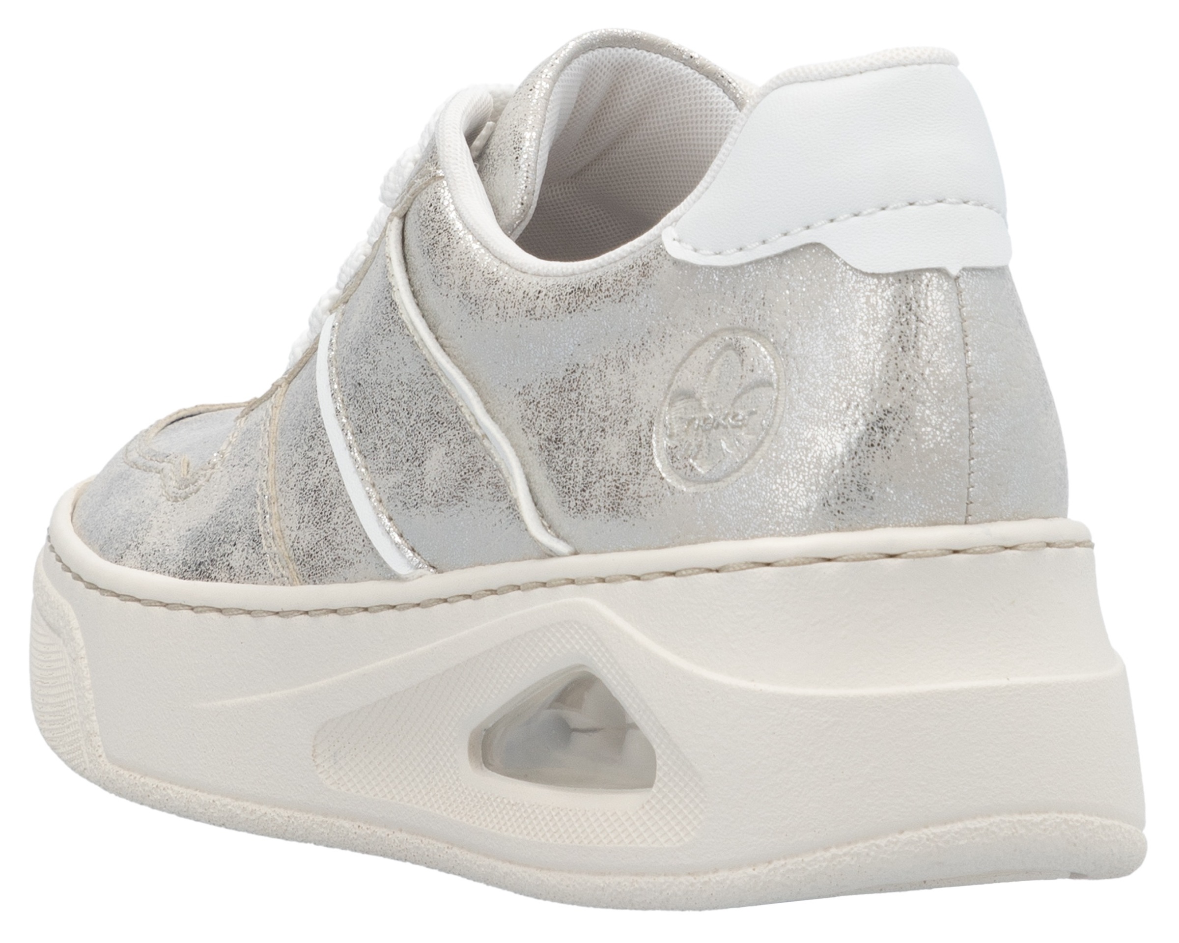 Rieker Plateausneaker, Schnürschuh, Halbschuh, Freizeitsneaker mit Rieker Air Ausstattung