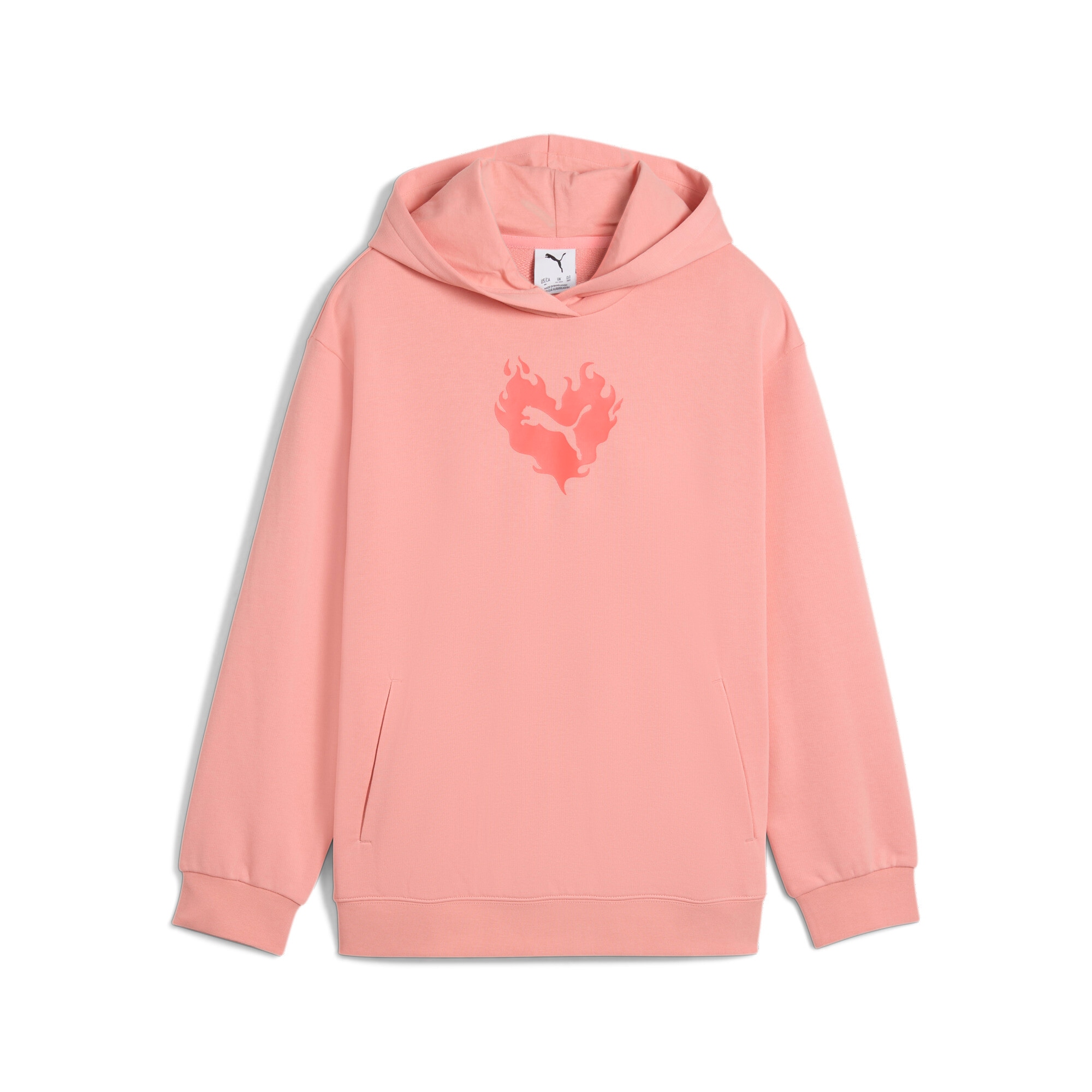 PUMA Sportinis megztinis su gobtuvu »FLAMIN...