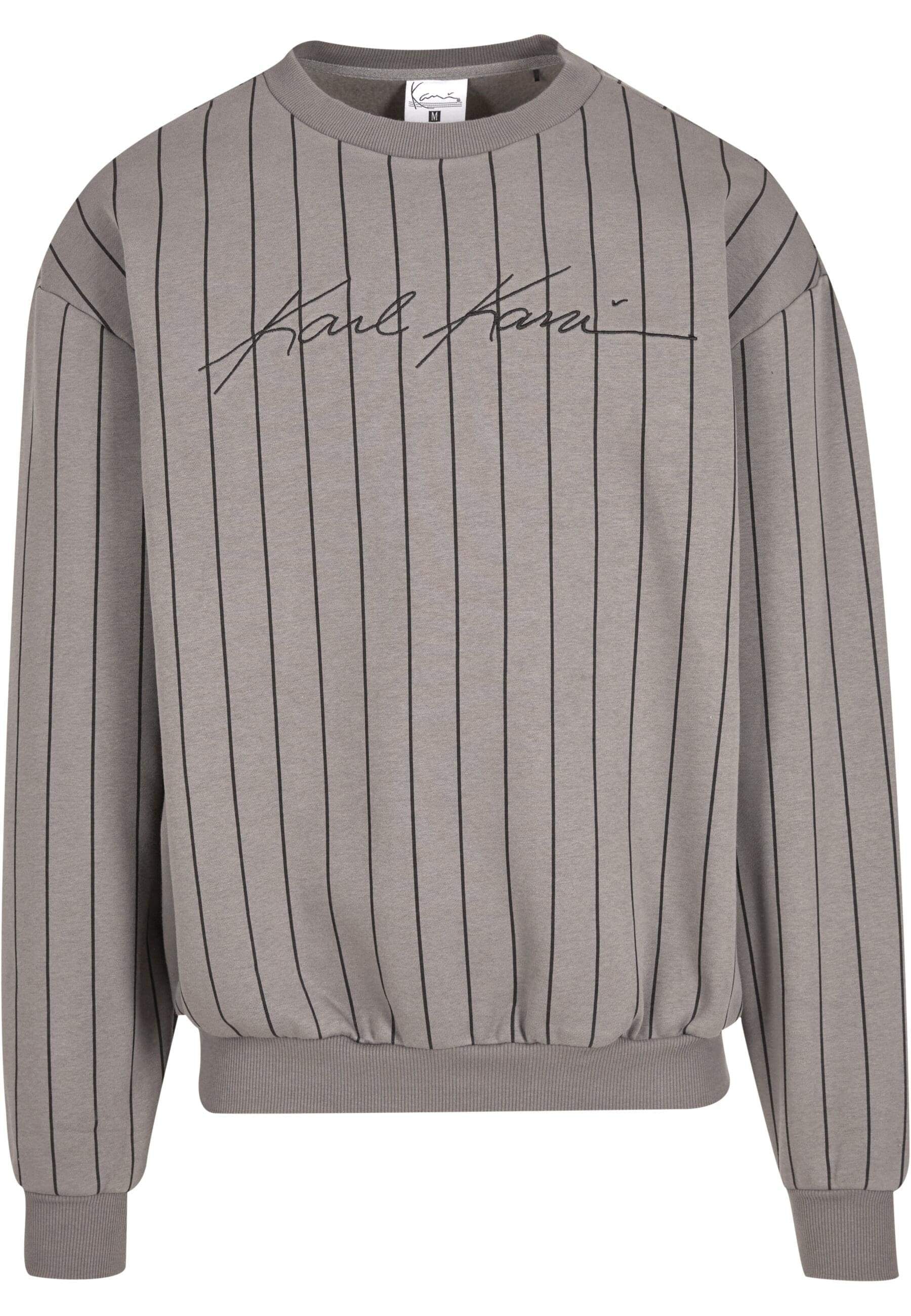 Karl Kani Rundhalspullover "Karl Kani Autograph Pinstripe Sweat Os Crewneck günstig online kaufen