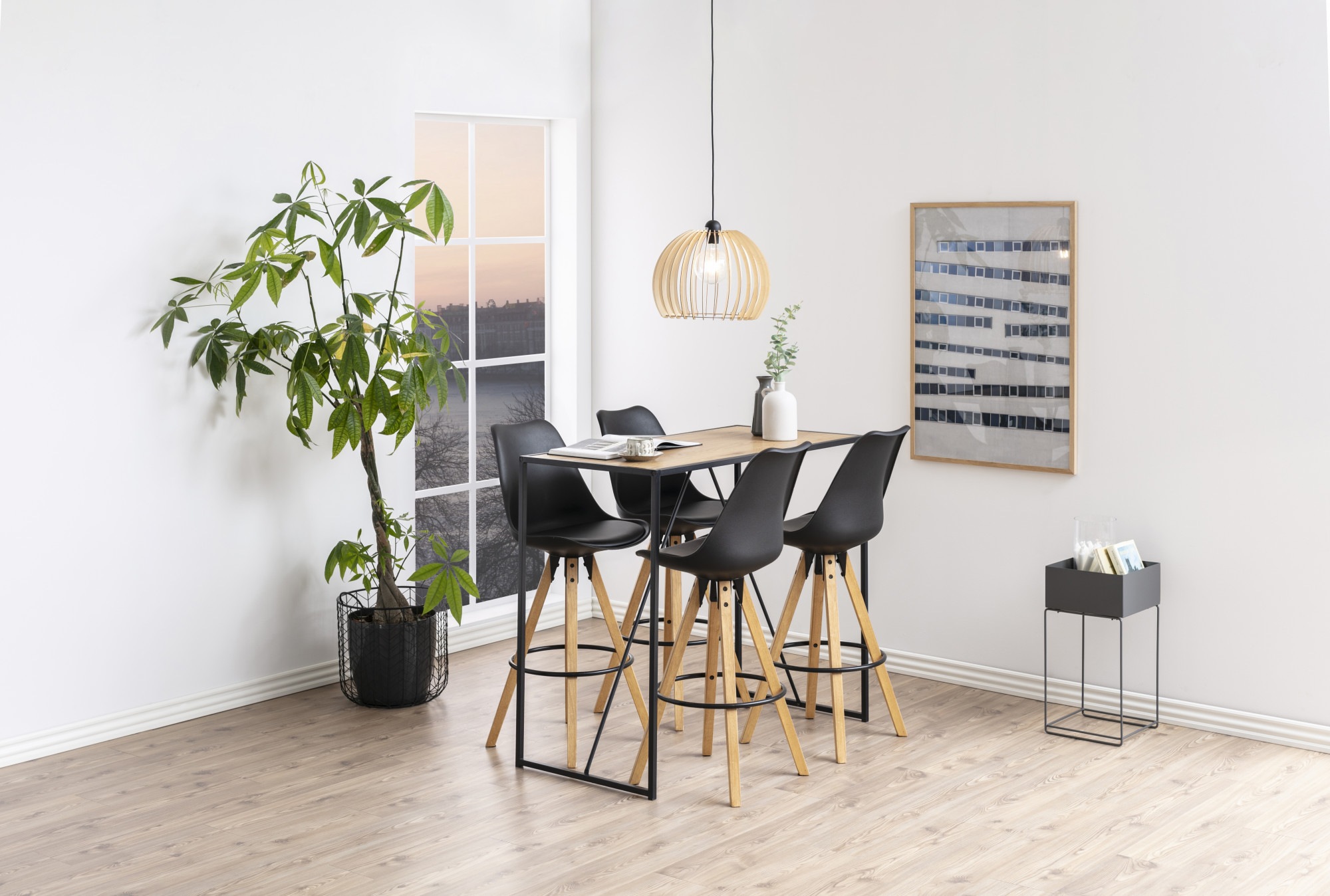 ACTONA GROUP Barhocker "Dian" Set, 2 tlg. Barstuhl, Organisch geformter Sit günstig online kaufen