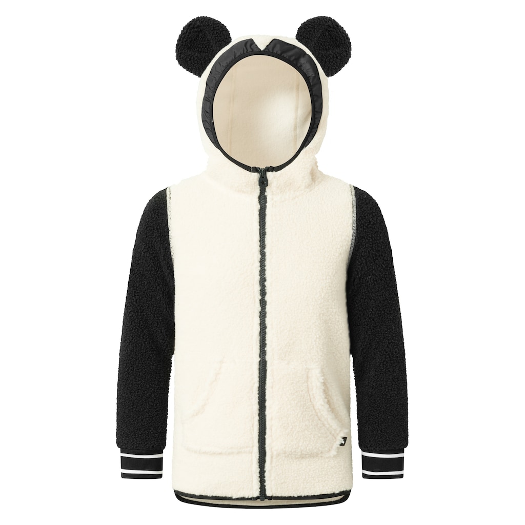 WeeDo Fleecejacke »PANDO Panda«, mit Kapuze