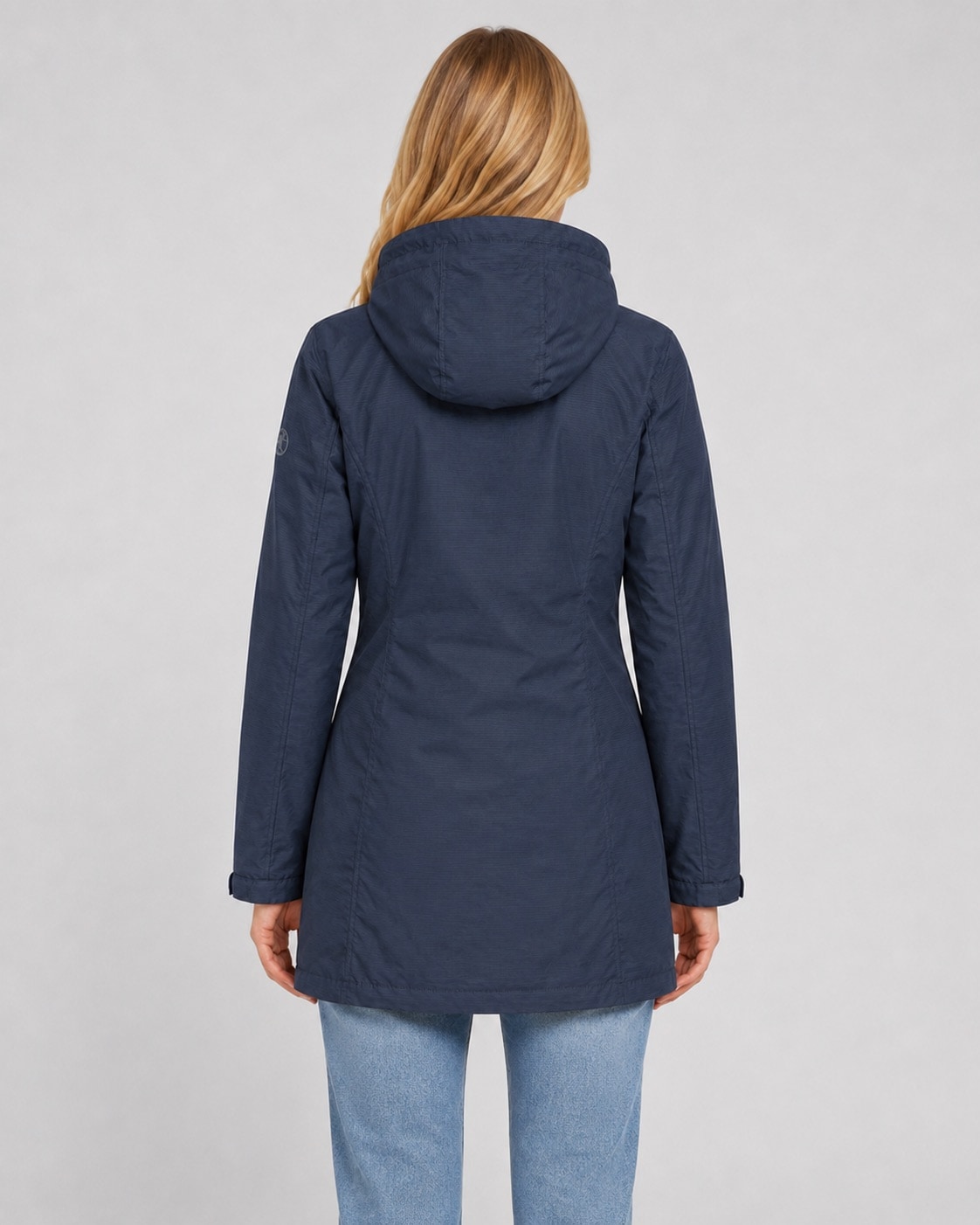 DEPROC Active Outdoorjacke »LAVAL II LONG WOMEN« mit Kapuze auch in Großen Größen erhältlich