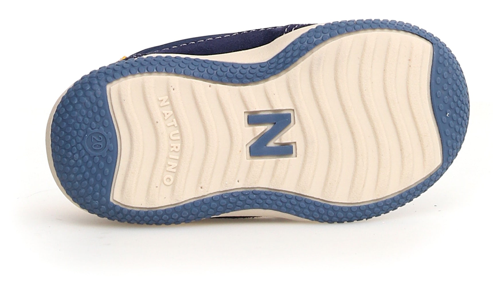 Naturino Sneaker »GO VL«, Freizeitschuh mit Farbeinsatz, Größenschablone zum Download