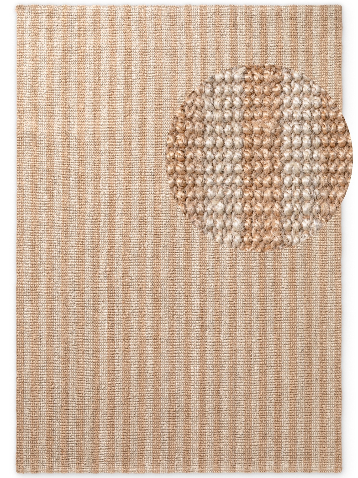 ELLE DECORATION Teppich "Juteteppich Amber" rechteckig 10 mm Höhe Jute, Nat günstig online kaufen