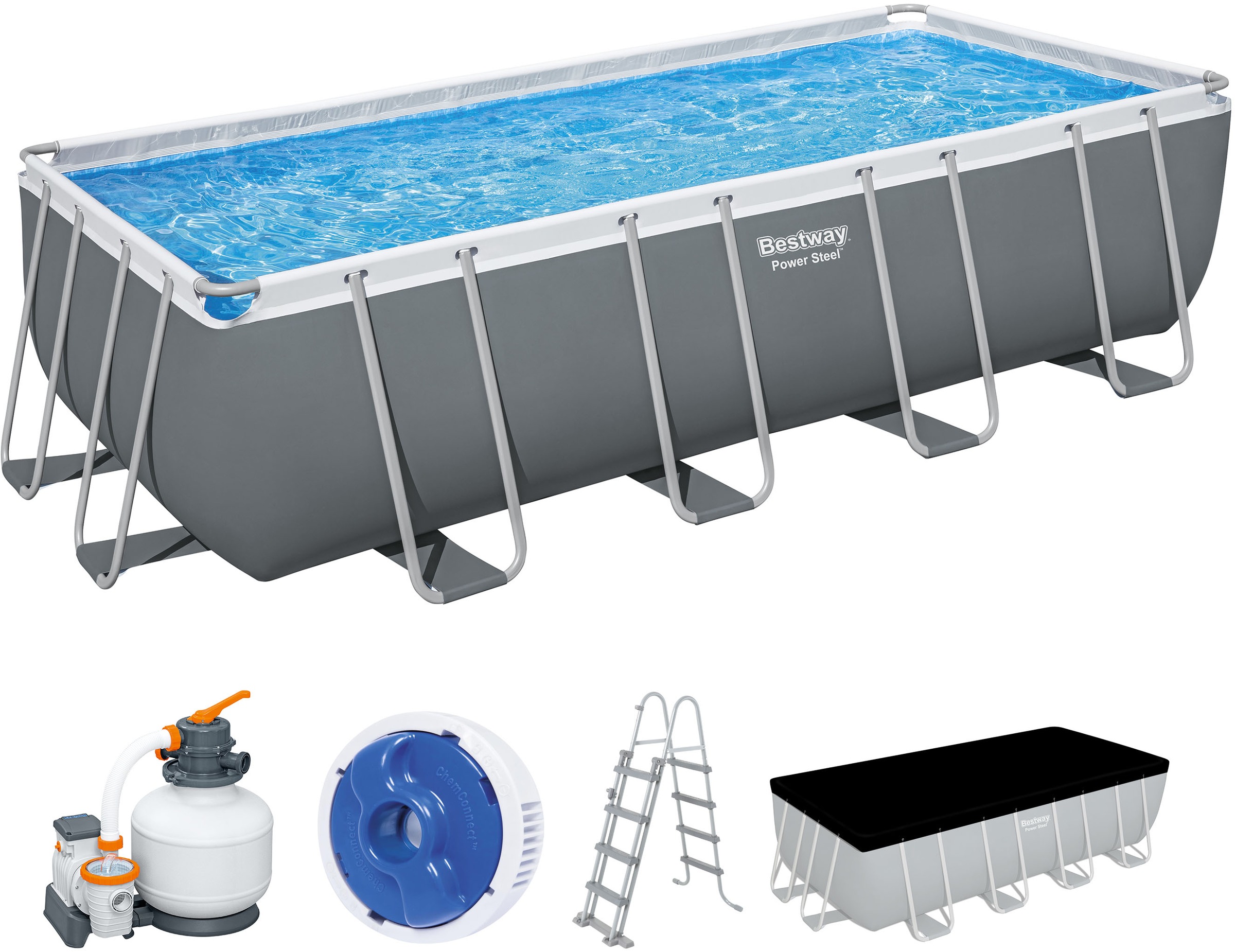 Bestway Framepool »Power Steel™« (Set) 549x274...