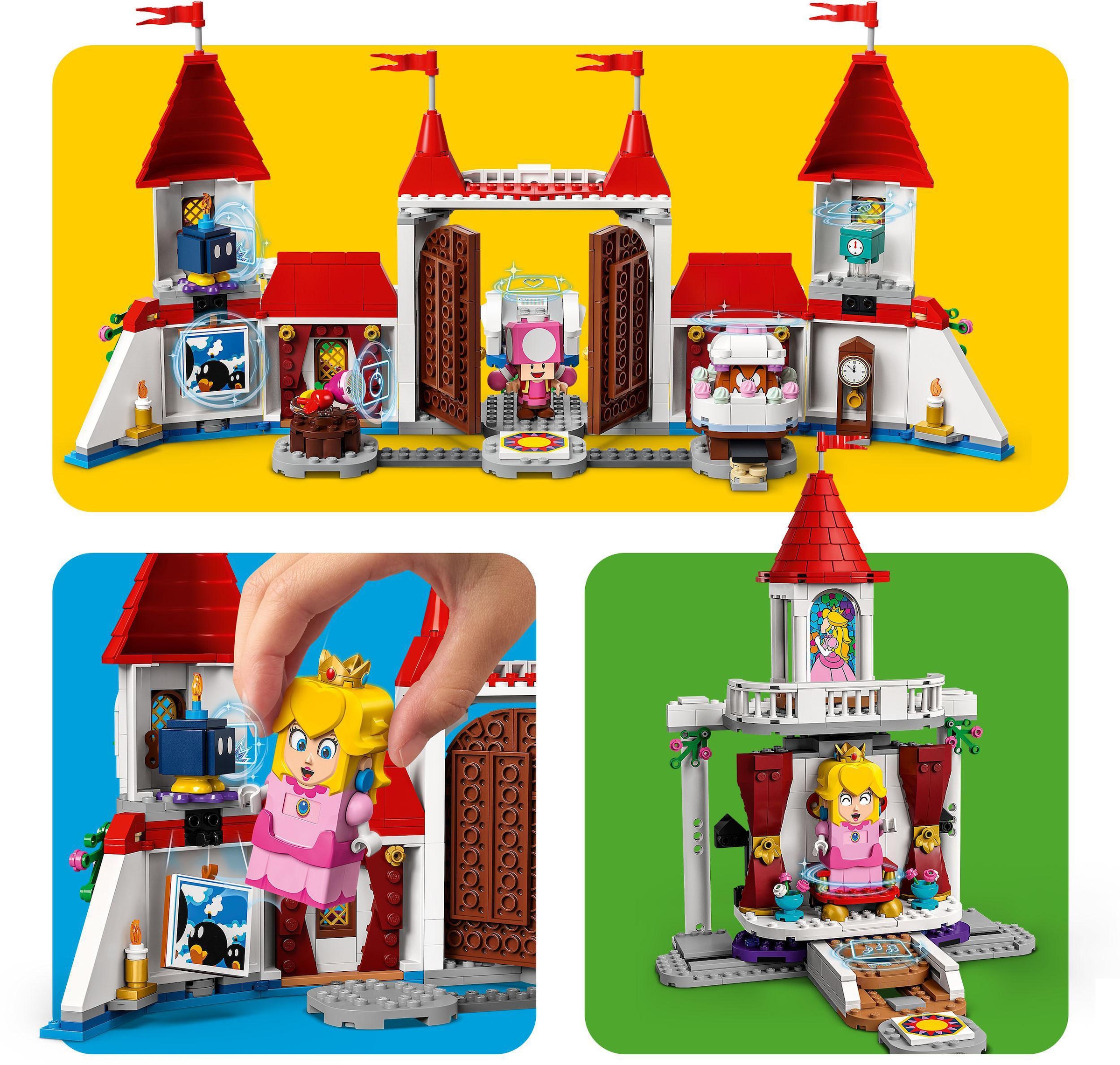 LEGO® Konstruktionsspielsteine »Pilz-Palast – Erweiterungsset (71408), LEGO® Super Mario«, (1216 St.), Made in Europe