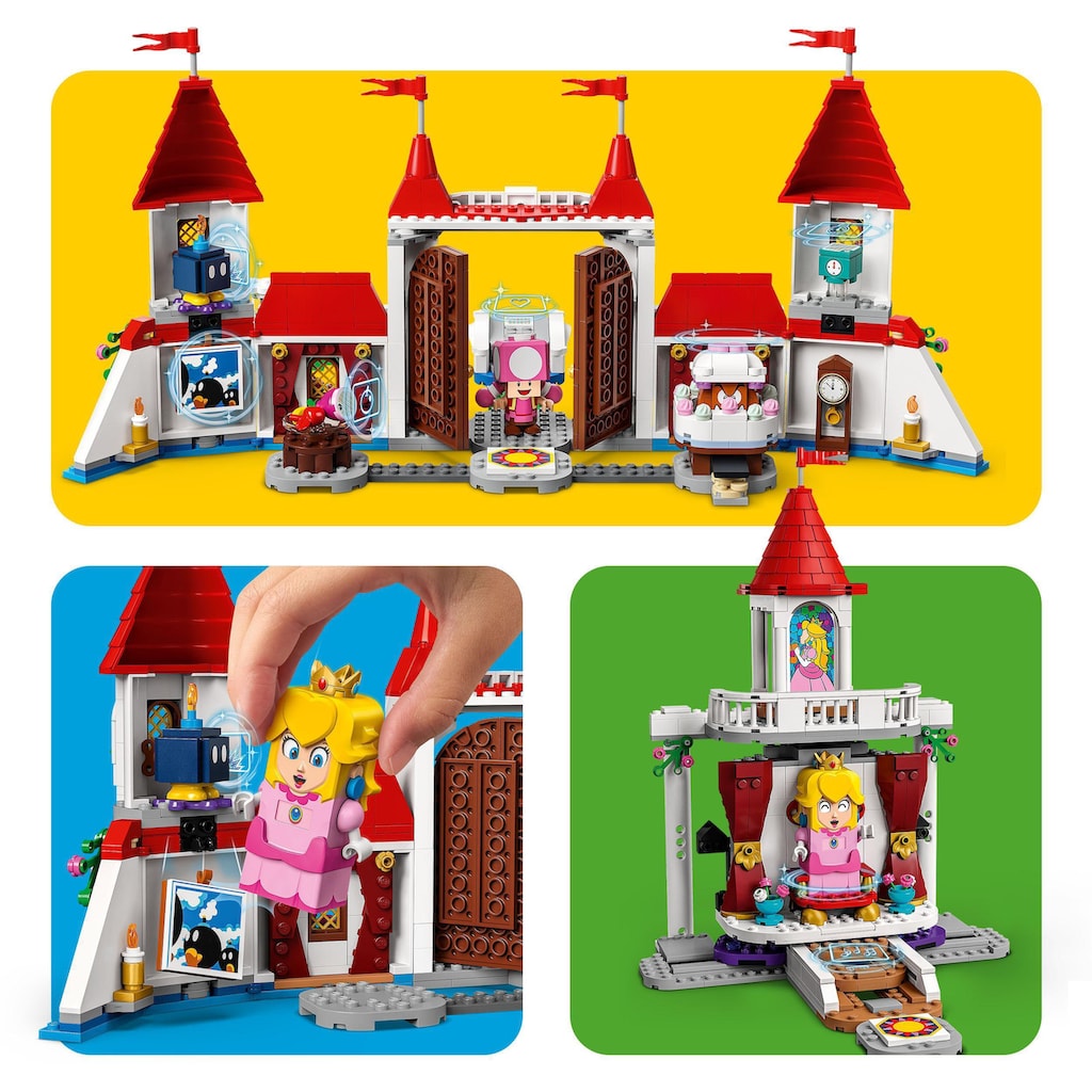 LEGO® Konstruktionsspielsteine »Pilz-Palast – Erweiterungsset (71408), LEGO® Super Mario«, (1216 St.)