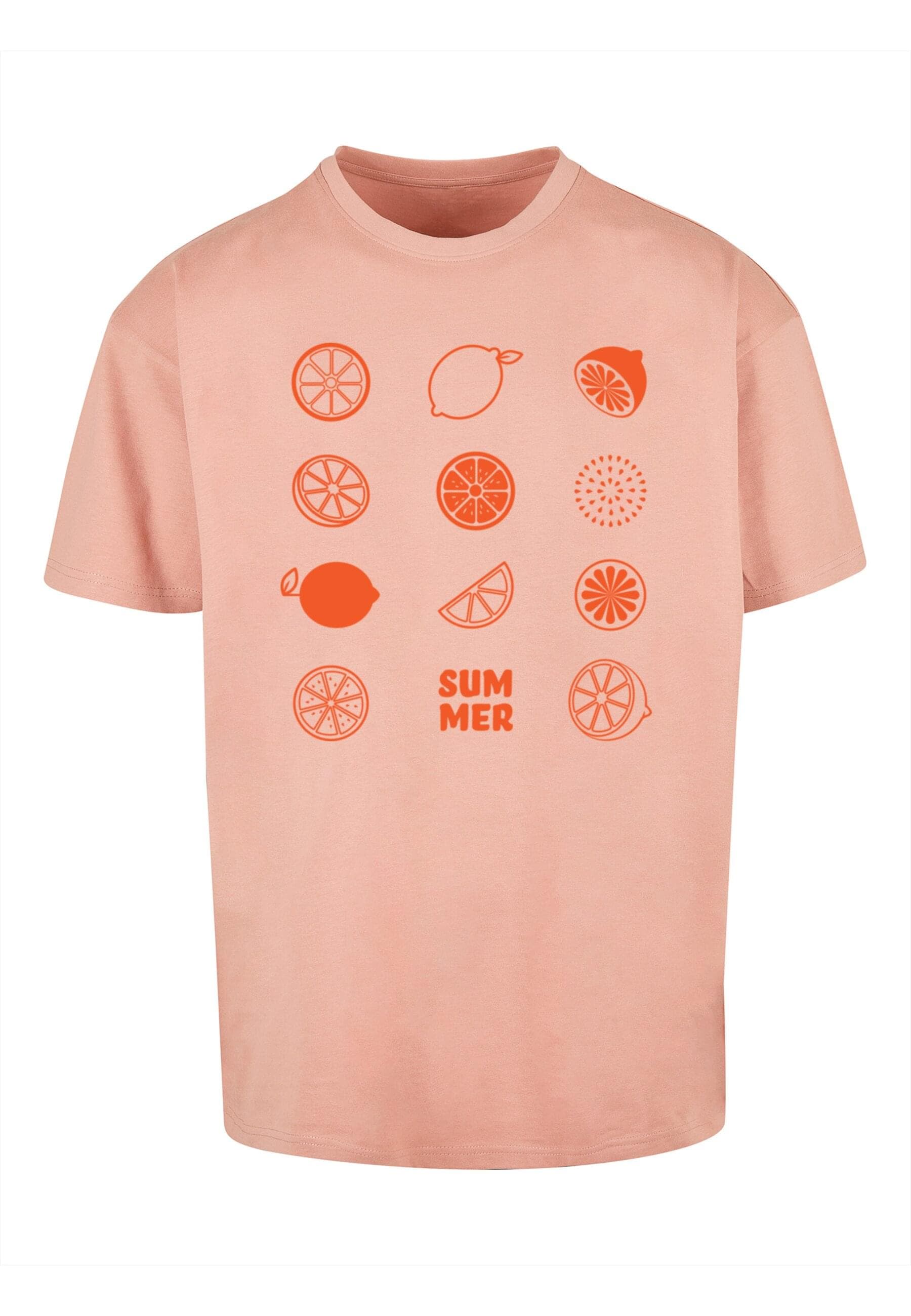 Merchcode T-Shirt "Merchcode Summer - Citrus Heavy Oversize Tee" 1 Stk. tlg günstig online kaufen