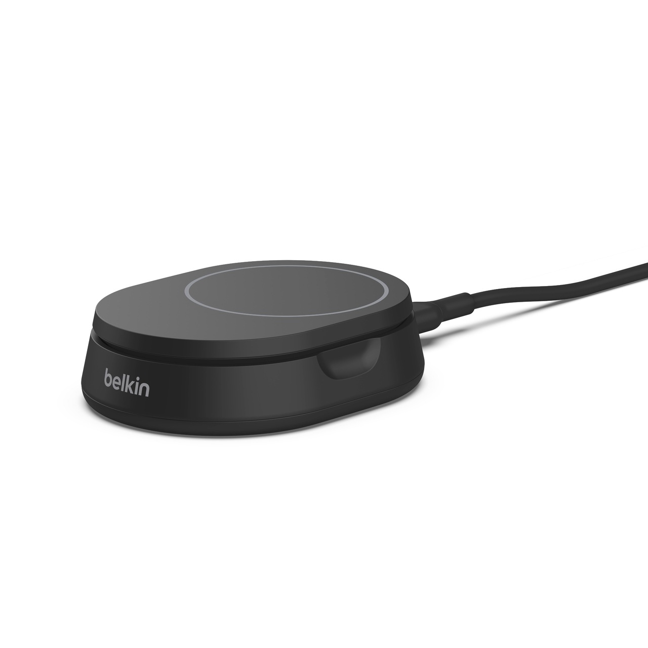 BELKIN Wireless Charger "BoostCharge Pro verstellbare magnetische Ladestation mit Qi2 (15 W)", B:10,3cm H:4cm T:10,3cm, schwarz, Ladegeräte, für