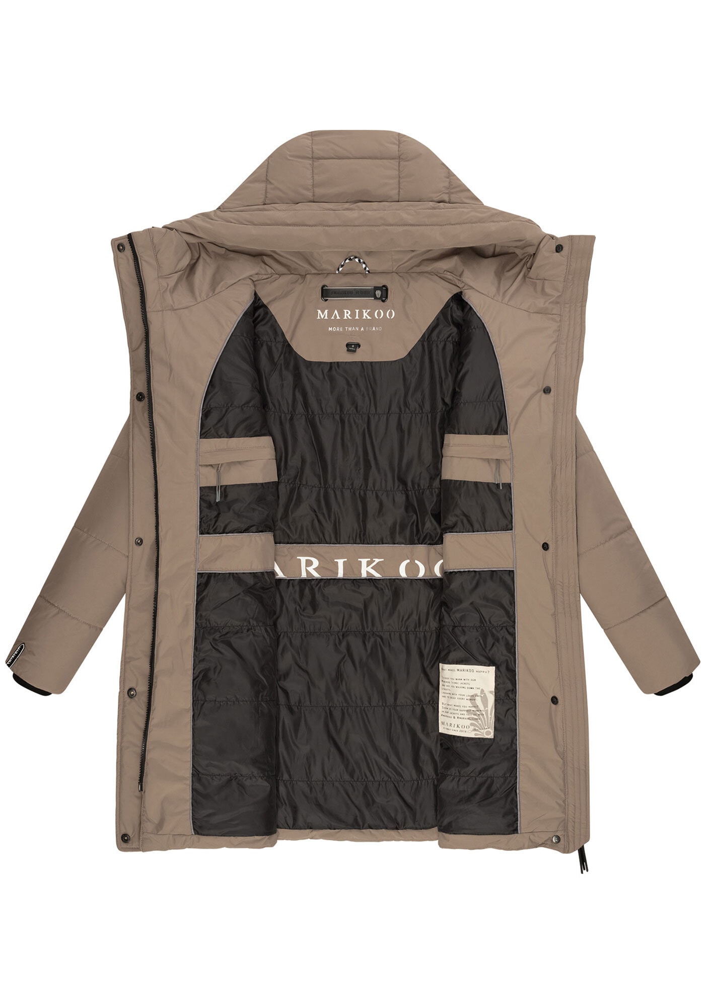 Marikoo Winterjacke »Karumikoo XVI«, mit großer Kapuze
