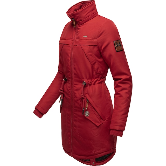 Marikoo Wintermantel »Kamii«, sportlicher Damen Winterparka mit abnehmb.  Kapuze kaufen | BAUR