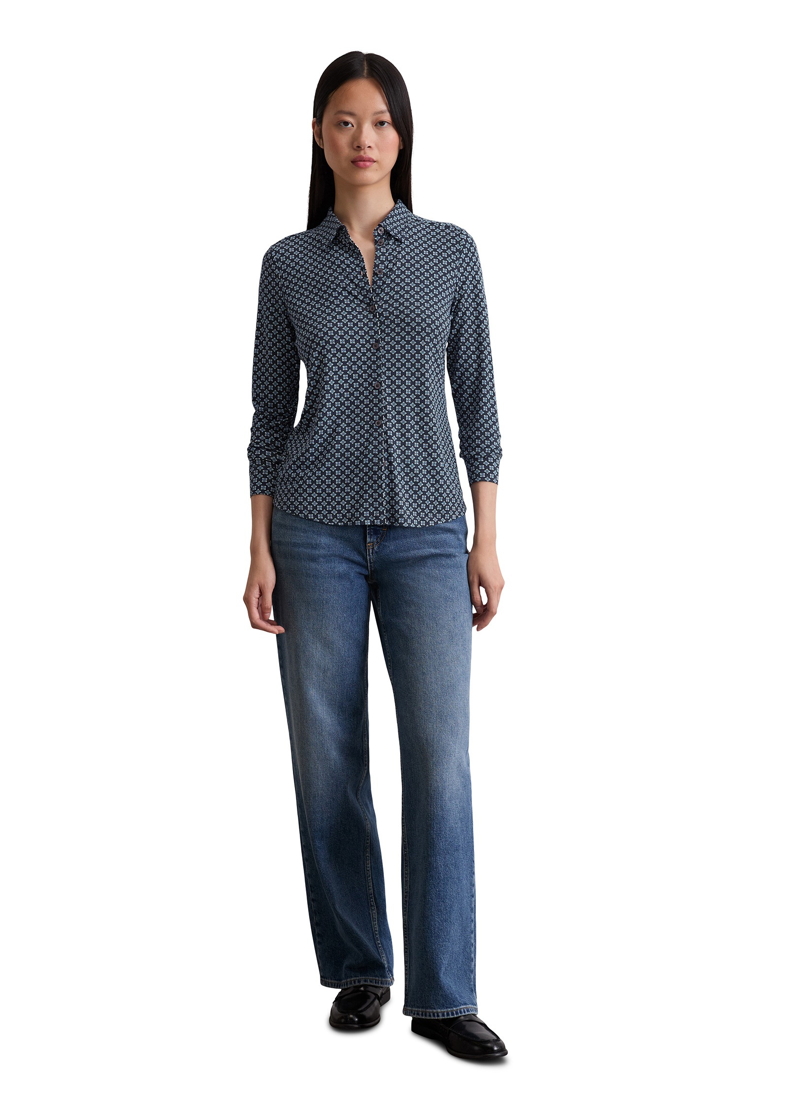 Marc O'Polo Blusenshirt »aus LENZING™ ECOVERO™«