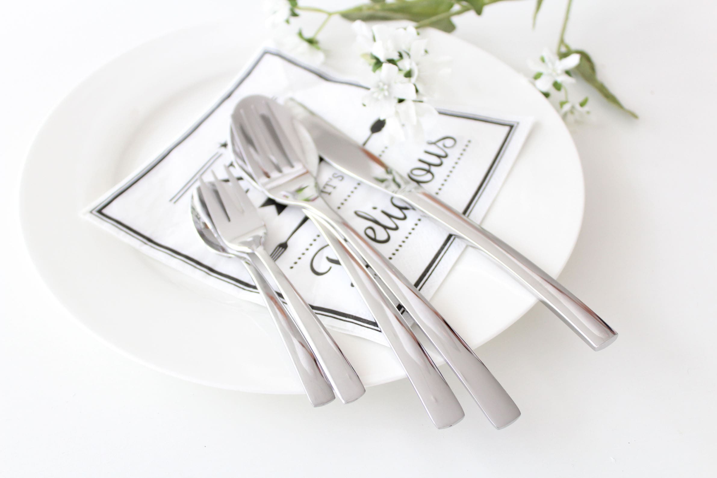 Mulex Besteck-Set »Vermont«, (Set, 60 tlg.), chlichtes Design, stimmige Proportionen
