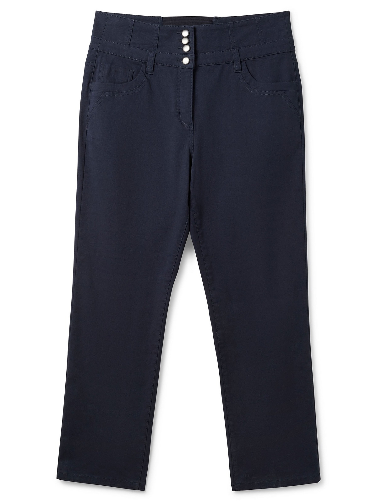Sheego Stretch-Hose »Große Größen«, mit formendem High-Waist-Bund