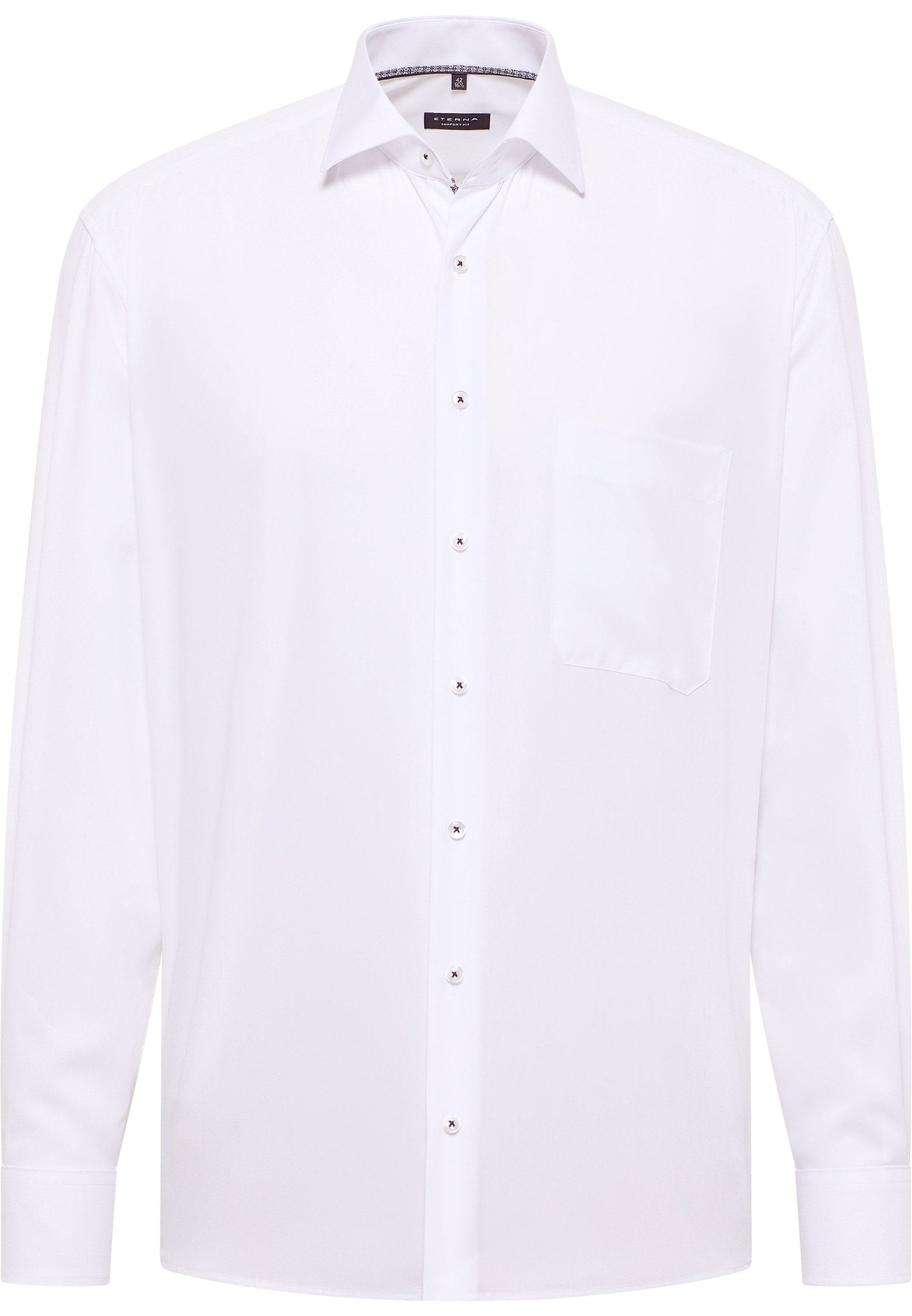 Eterna Langarmhemd, NON IRON (bügelfrei)