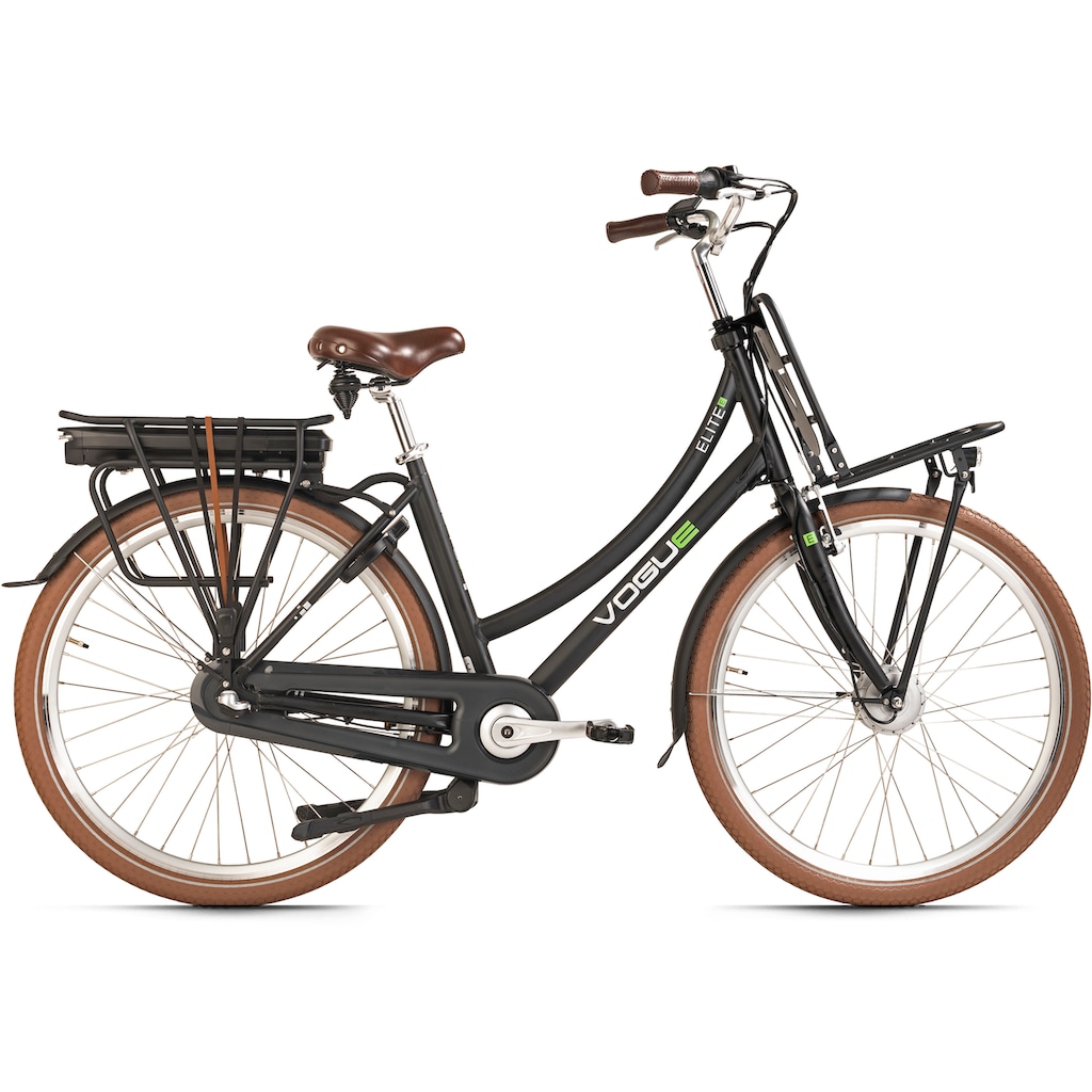 VOGUE BIKE E-Bike »Elite«, 3 Gang, Shimano, Nexus, Frontmotor 250 W