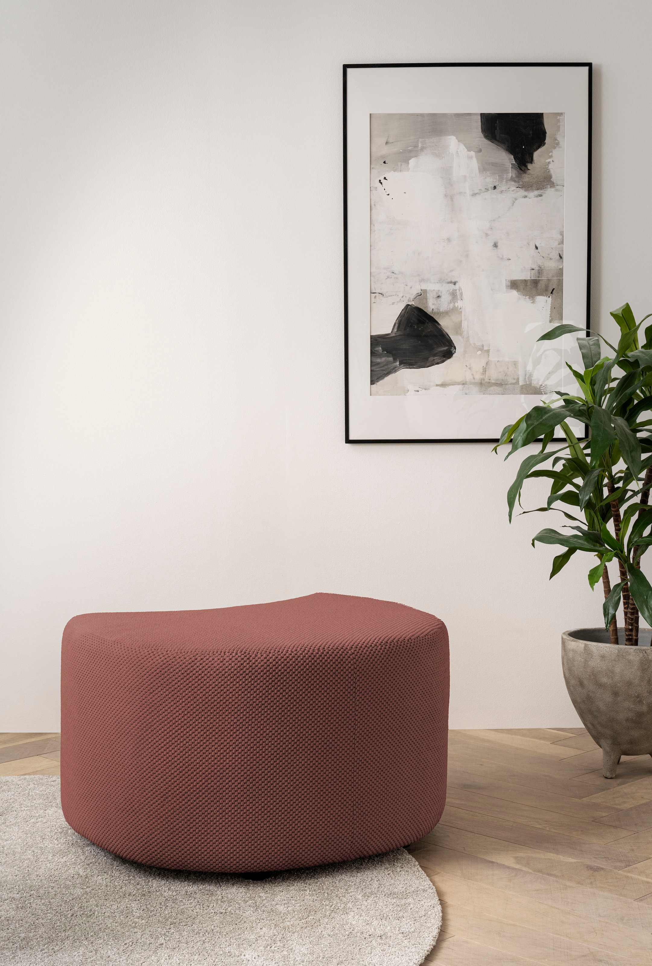 Home affaire Hocker "MAISIE, passende Ergänzung zum Big-Drehsessel" MAISIE, günstig online kaufen