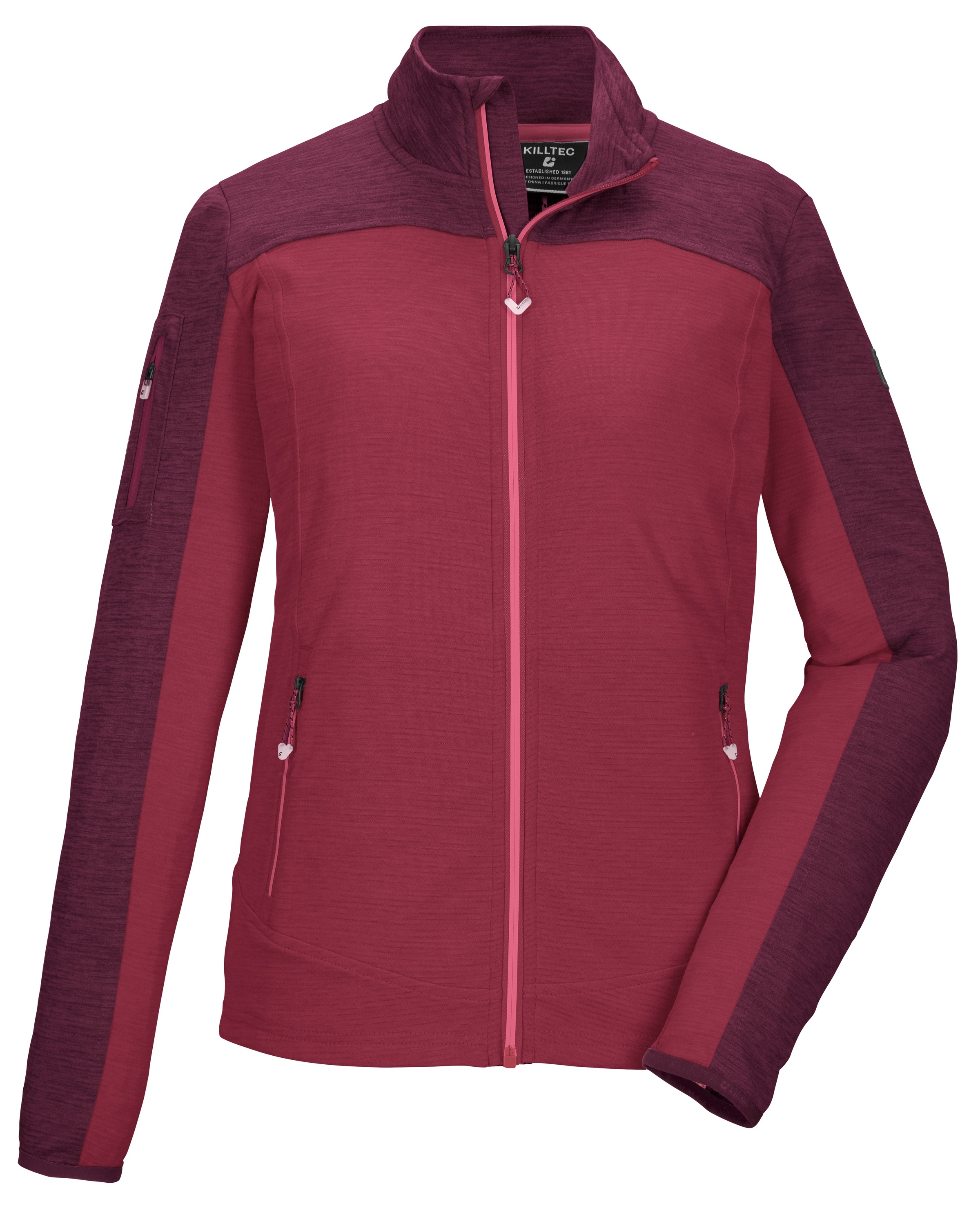 Killtec Funktionsjacke »KOS 71 WMN FLX JCKT« mit Stehkragen, mit Seitentaschen und Armtasche mit Zipper