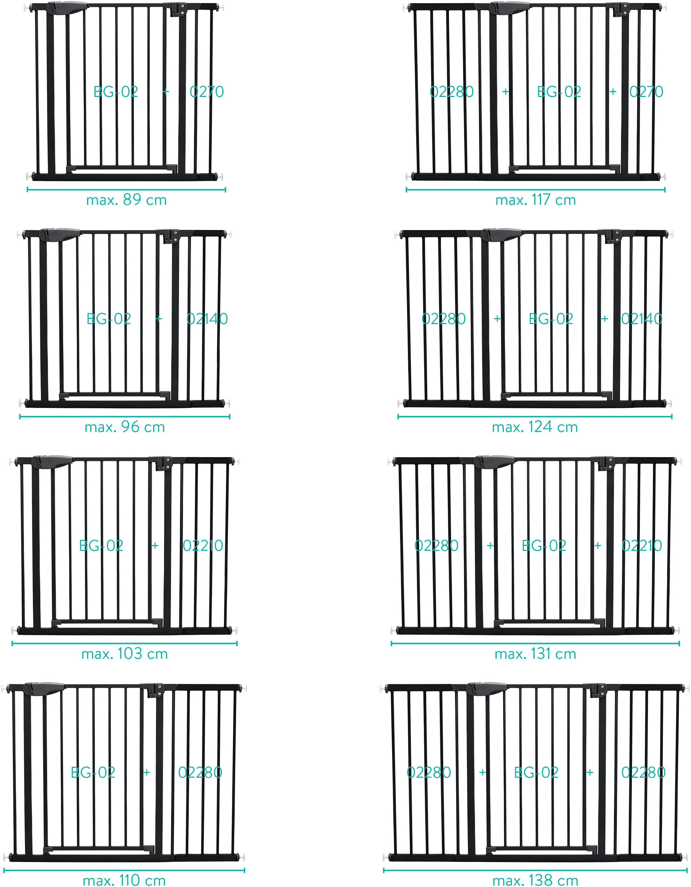 Fillikid Türschutzgitter »Autoclose«