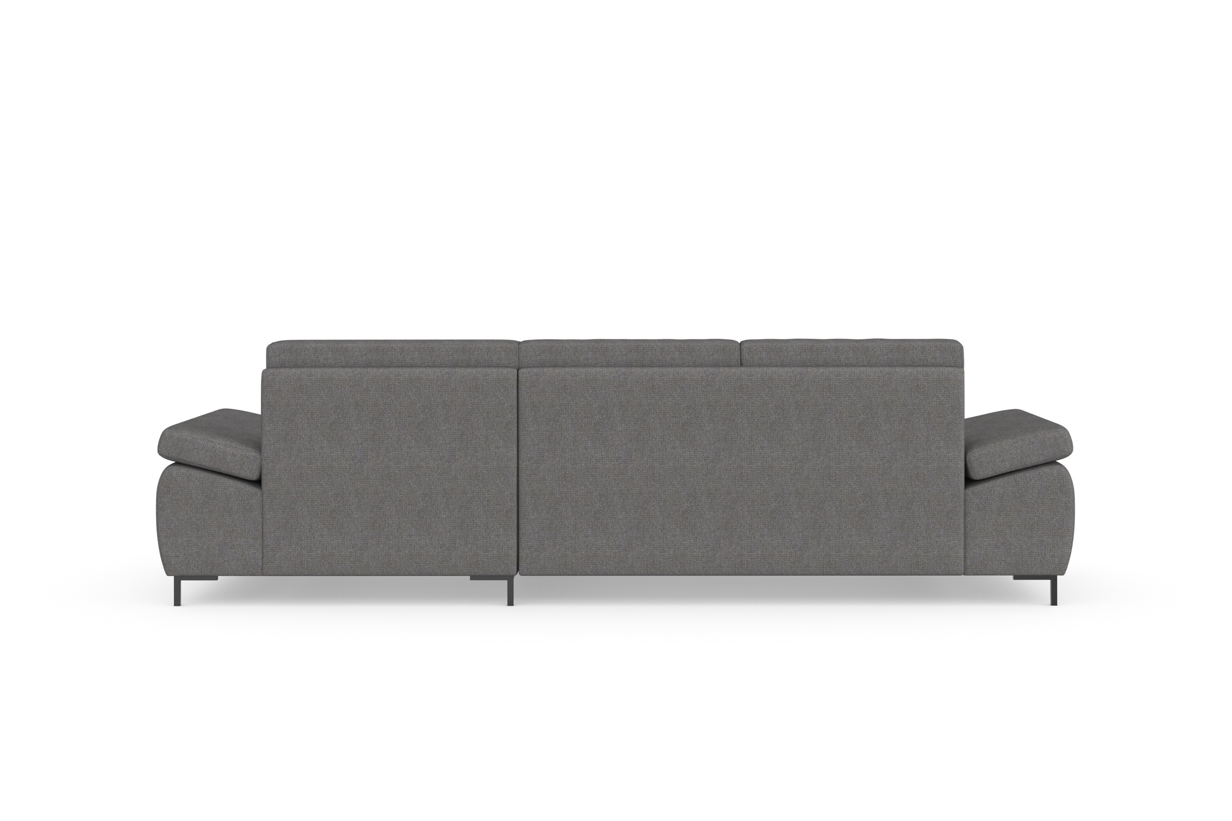 DOMO collection Ecksofa »Capelo L-Form«, mit Armteilverstellung, wahlweise mit Bettfunktion, Federkern