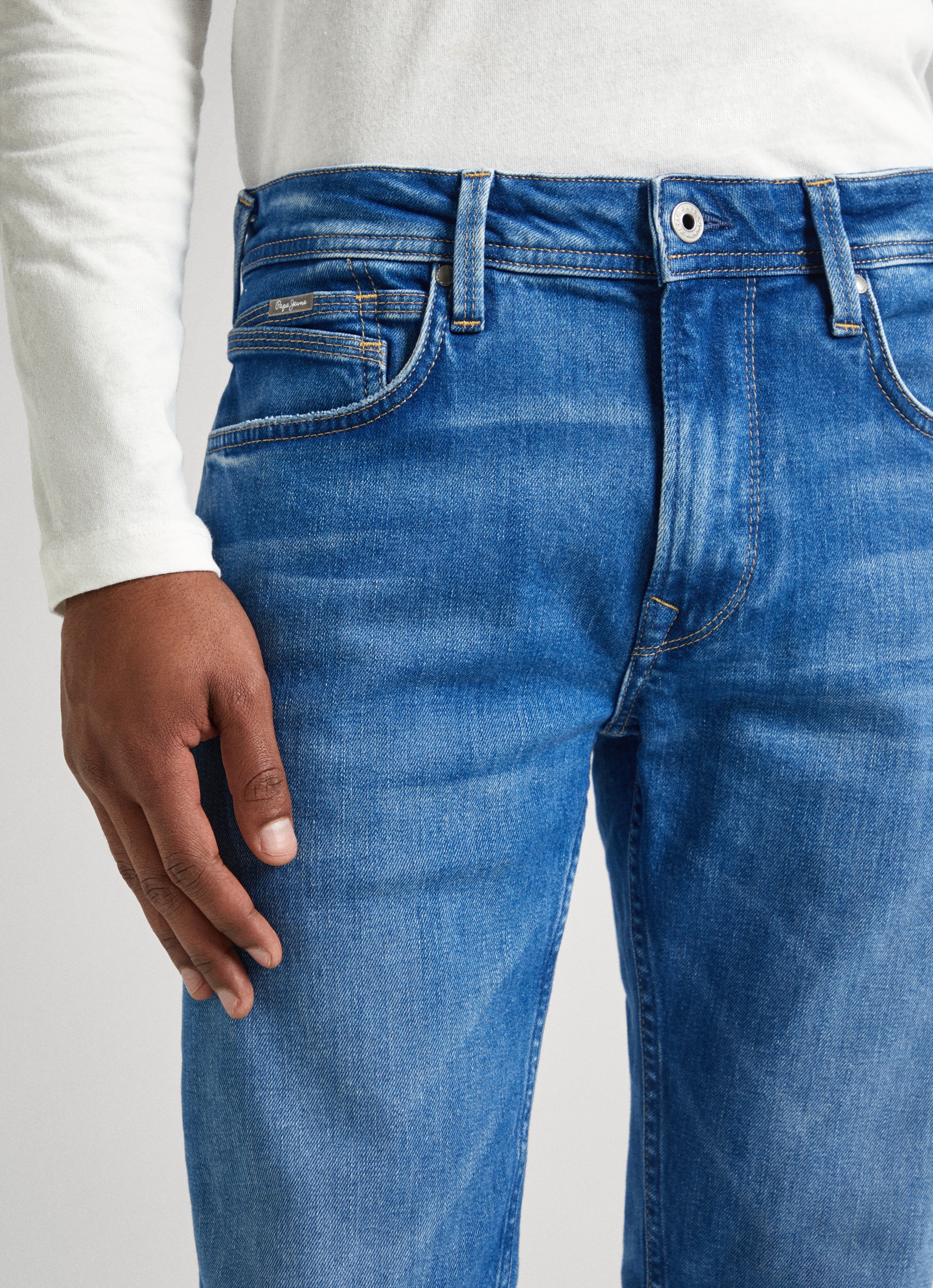 Pepe Jeans Slim-fit-Jeans »HATCH REGULAR« mit Stretchanteil