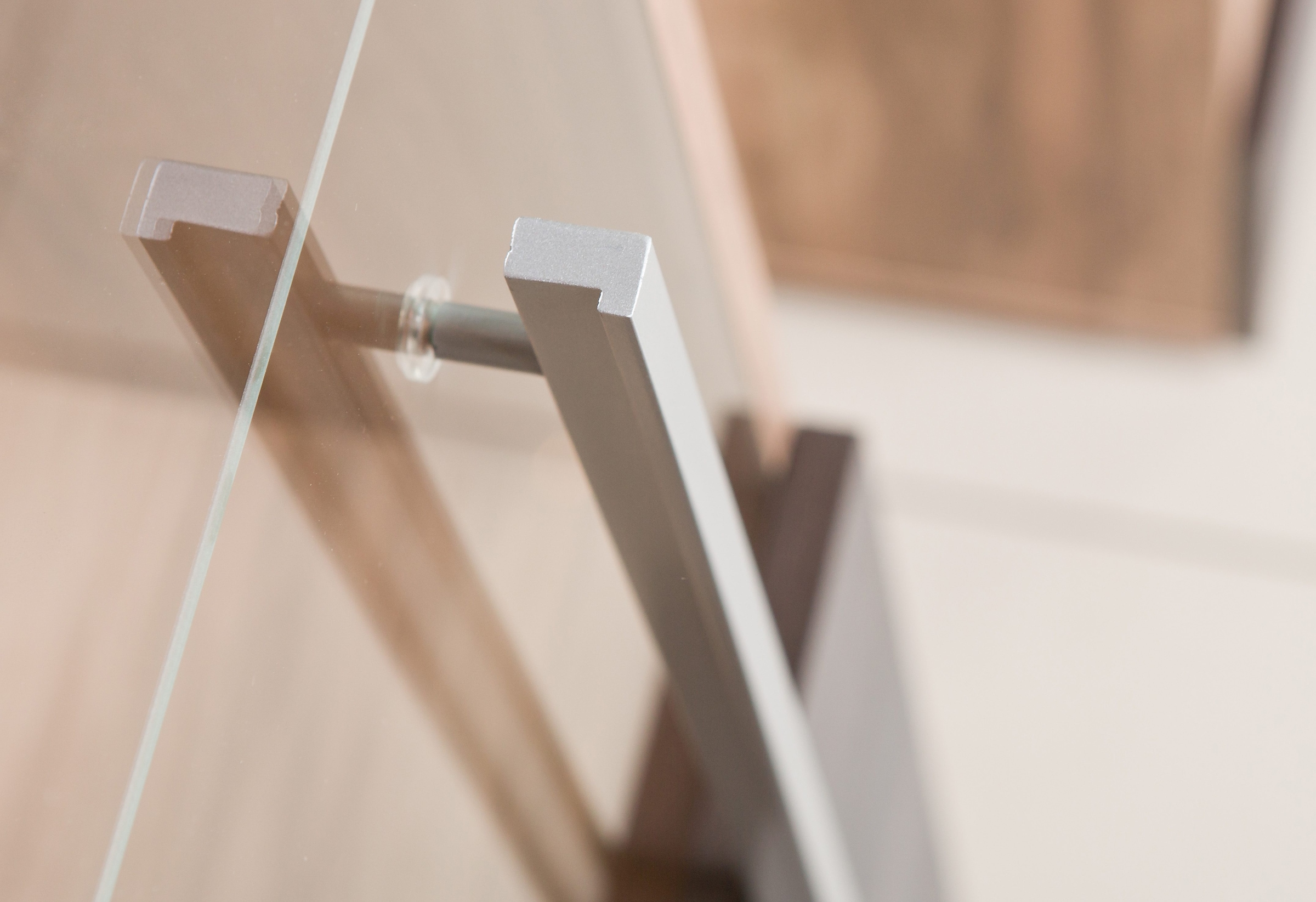 INOSIGN Wohnwand »Roger,Breite 255 cm moderne Mediawand ohne Beleuchtung«, (Set, 4 St.), Anbuwand (Set,4-St) viel Stauraum, Glastüren