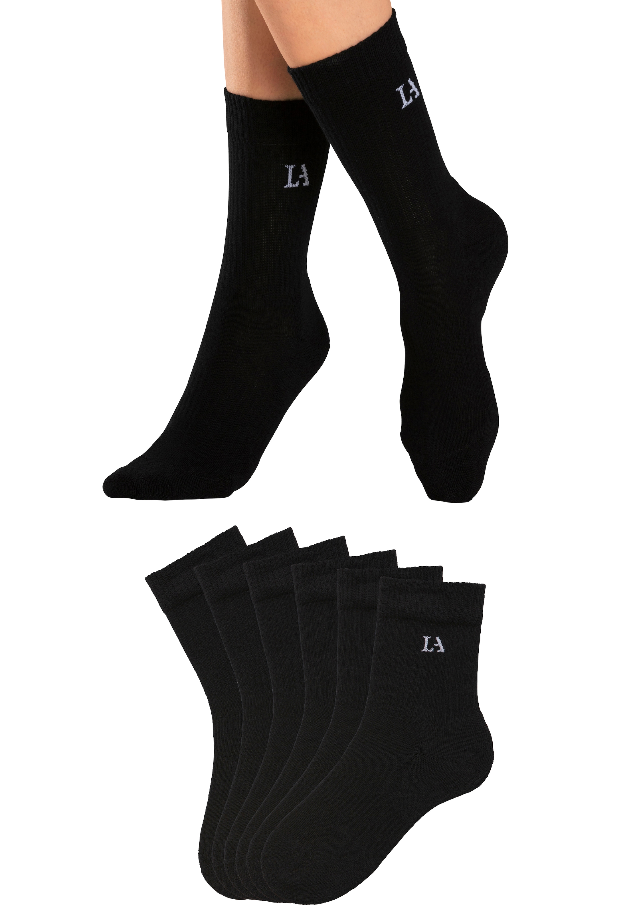 LASCANA ACTIVE Tennissocken, mit Frotteé