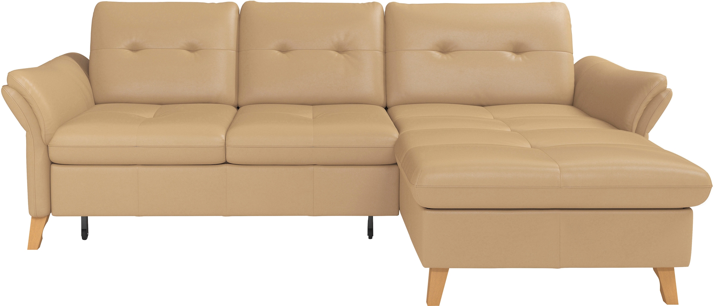 sit&more Ecksofa "Göteborg" Sitztiefenverstellung und Federkern, wahlweise günstig online kaufen