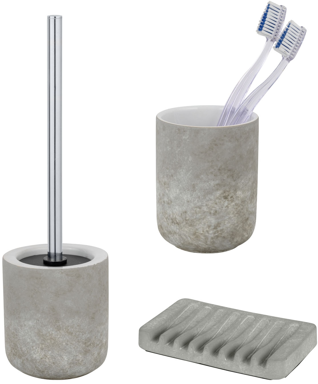 SCHÖNER WOHNEN-Kollektion Badaccessoire-Set ""Londa"" Zahnputzbecher, Seife günstig online kaufen