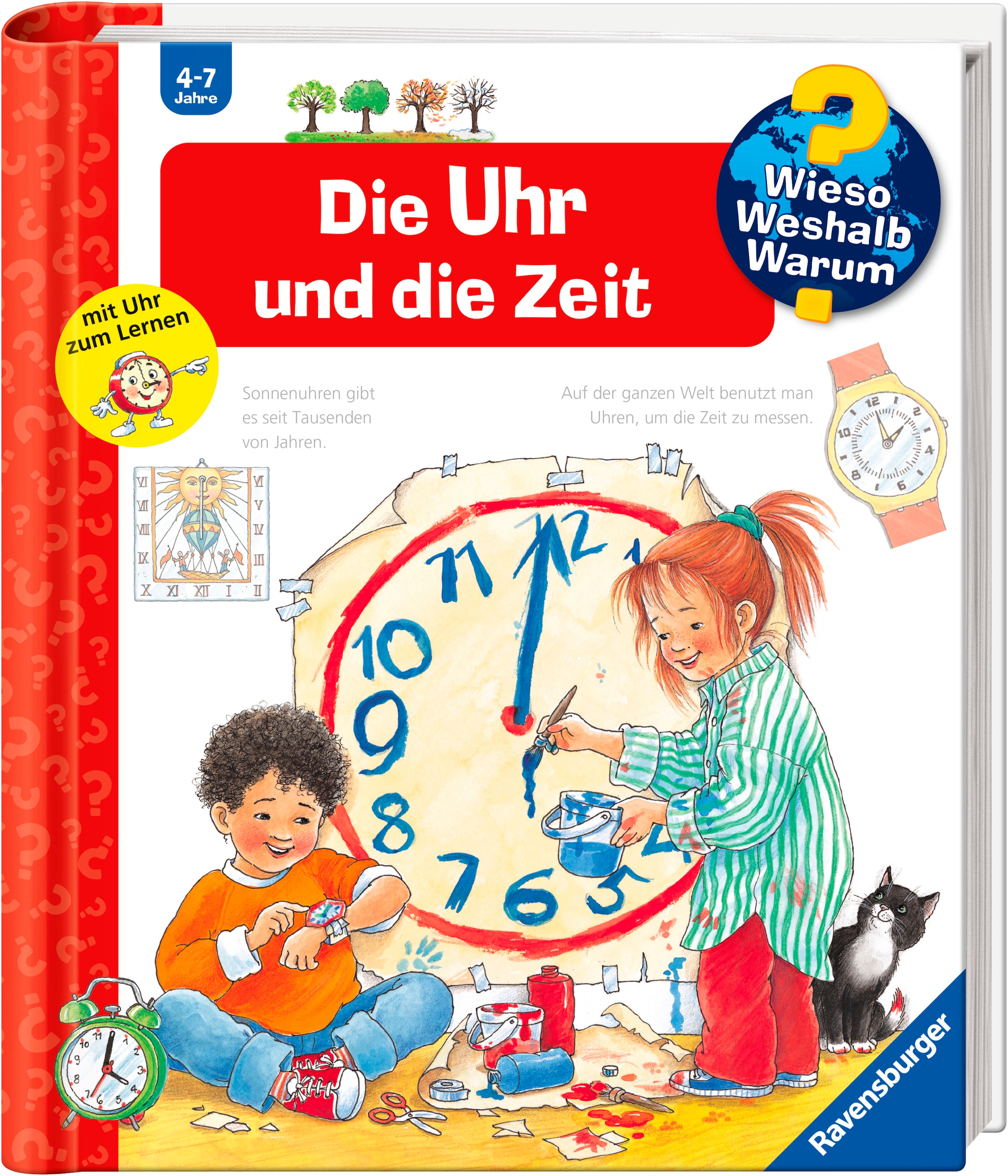 Ravensburger Buch "Wieso? Weshalb? Warum?, Band 25: Die Uhr und die Zeit", FSC - schützt Wald - weltweit