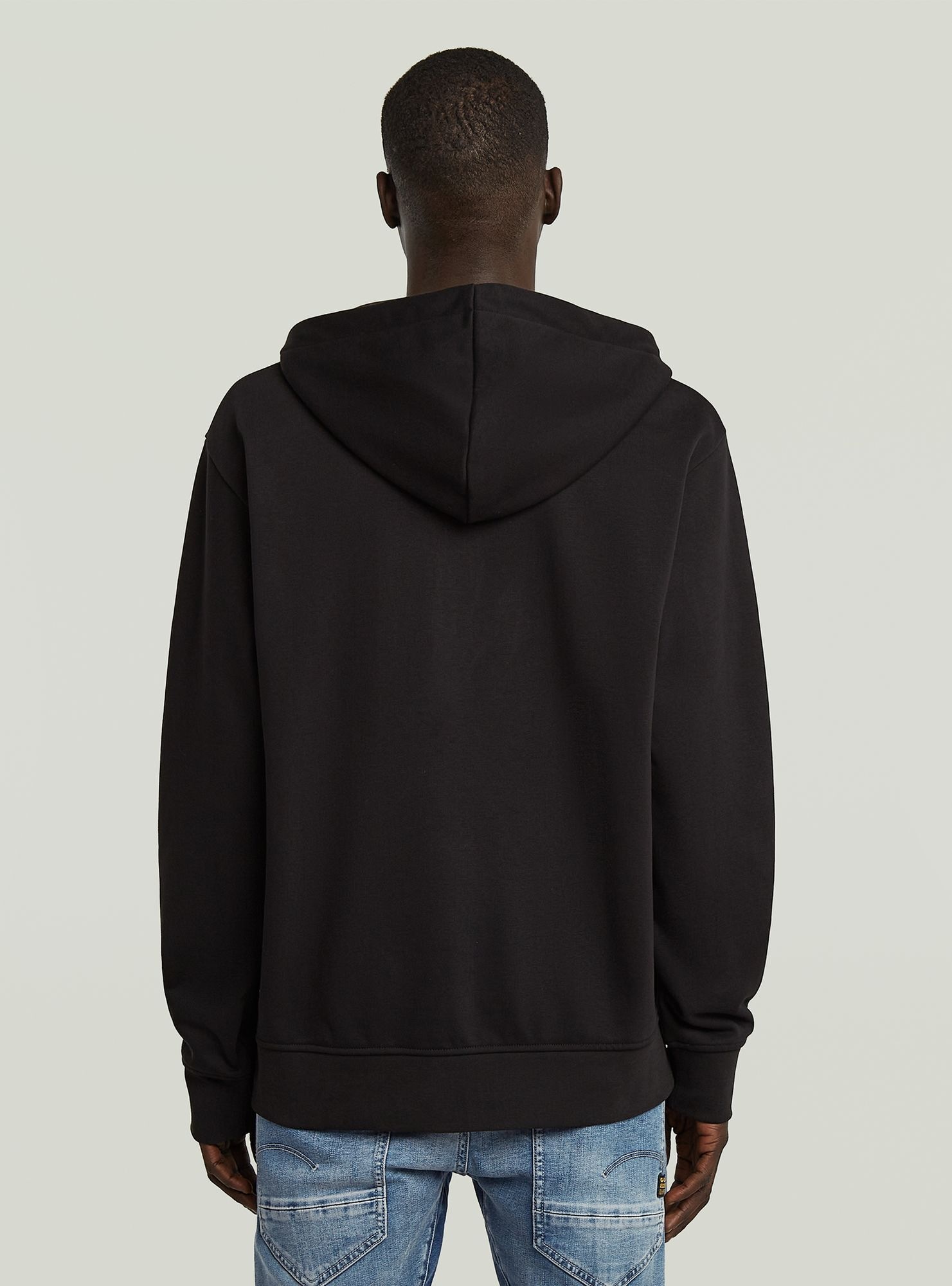 G-STAR Longpullover "Script Half Zip Hoodie" günstig online kaufen