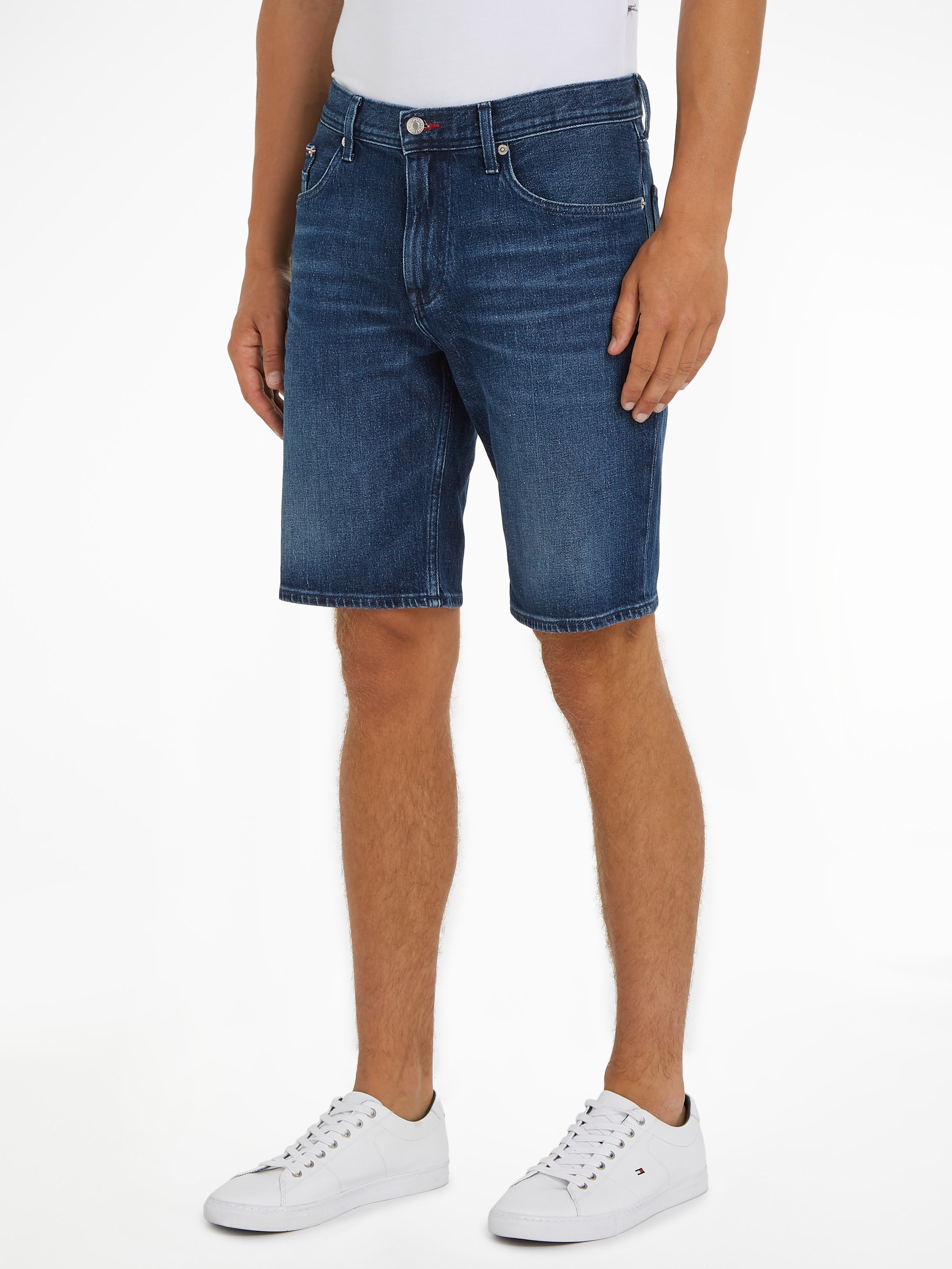 Jeansshorts »BROOKLYN SHORT STR«, Fade-Effekt vorne und hinten