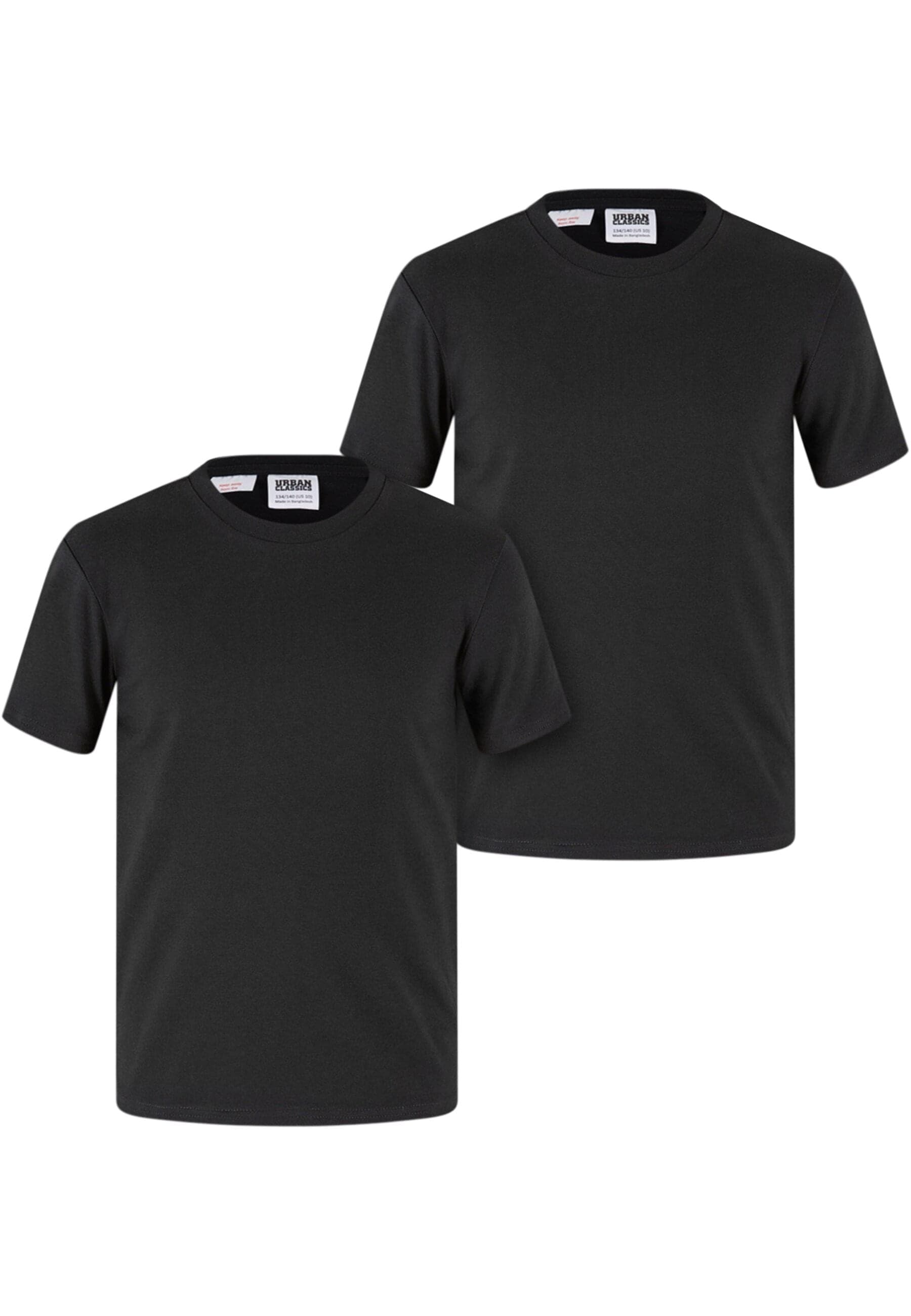 URBAN CLASSICS T-Shirt "Urban Classics Girls Stretch Jersey Tee 2-Pack" 1 S günstig online kaufen