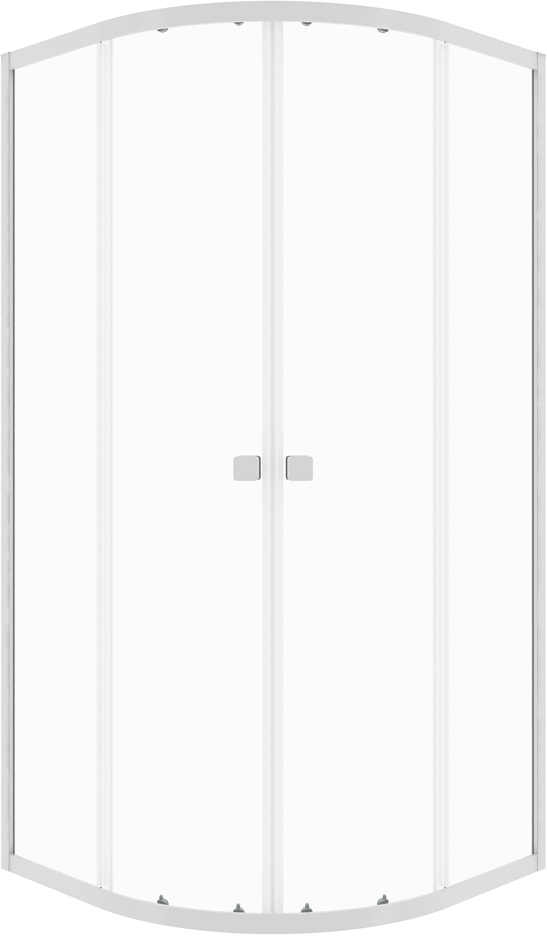 Marwell Runddusche »LEEDS II« mit Gleittüren