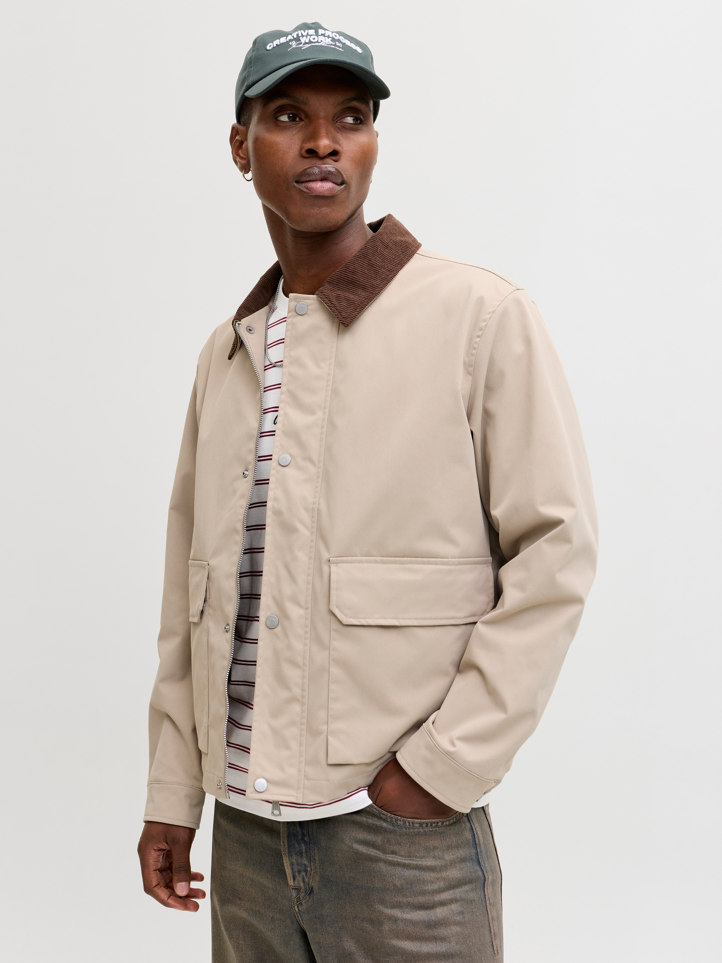 Jack & Jones Kurzjacke "JORCATSKILLS BARN JACKET SN" günstig online kaufen