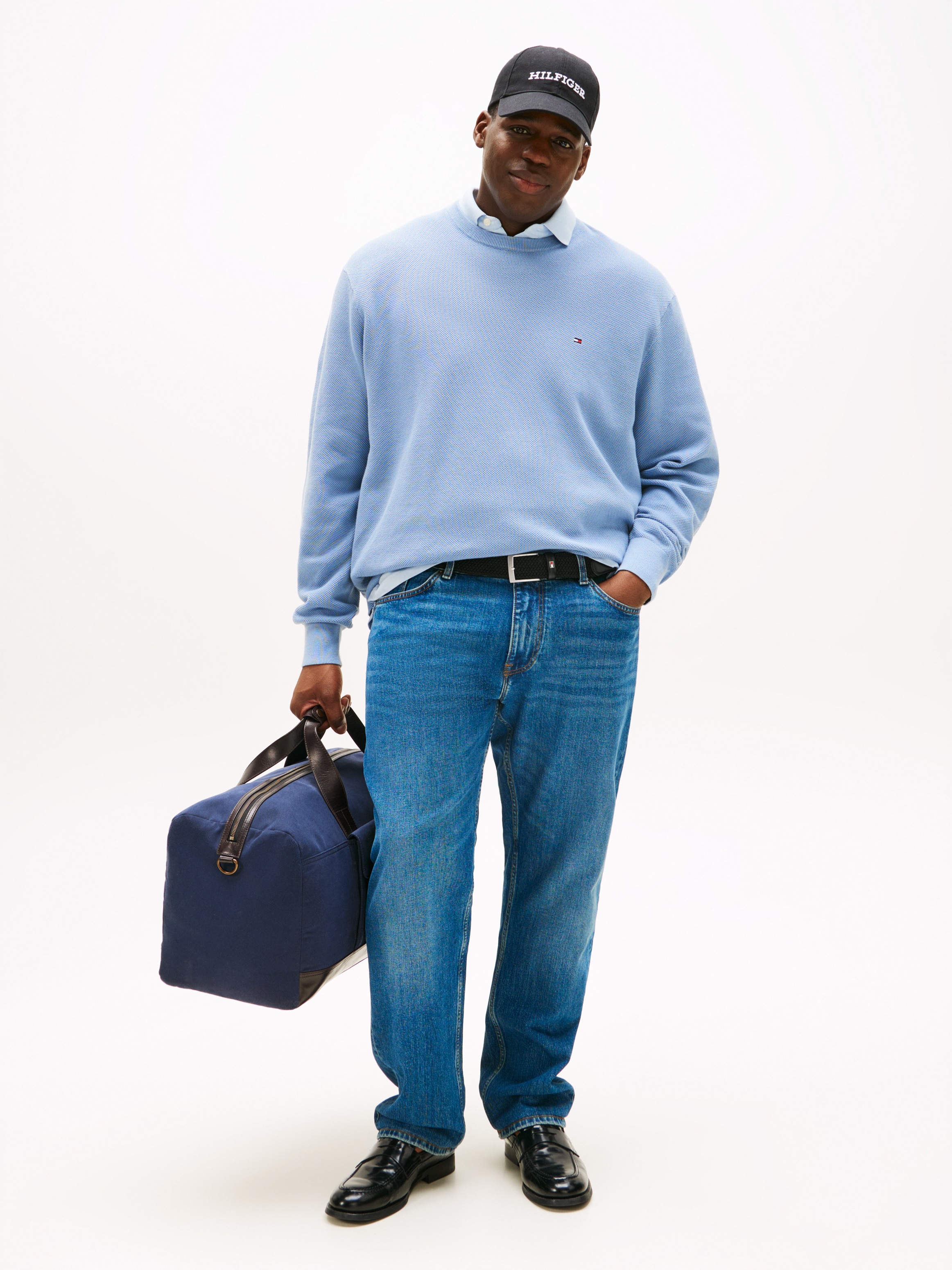 Tommy Hilfiger Big & Tall Rundhalspullover "BT-ESSENTIAL STRUCTURE CREW NEC günstig online kaufen
