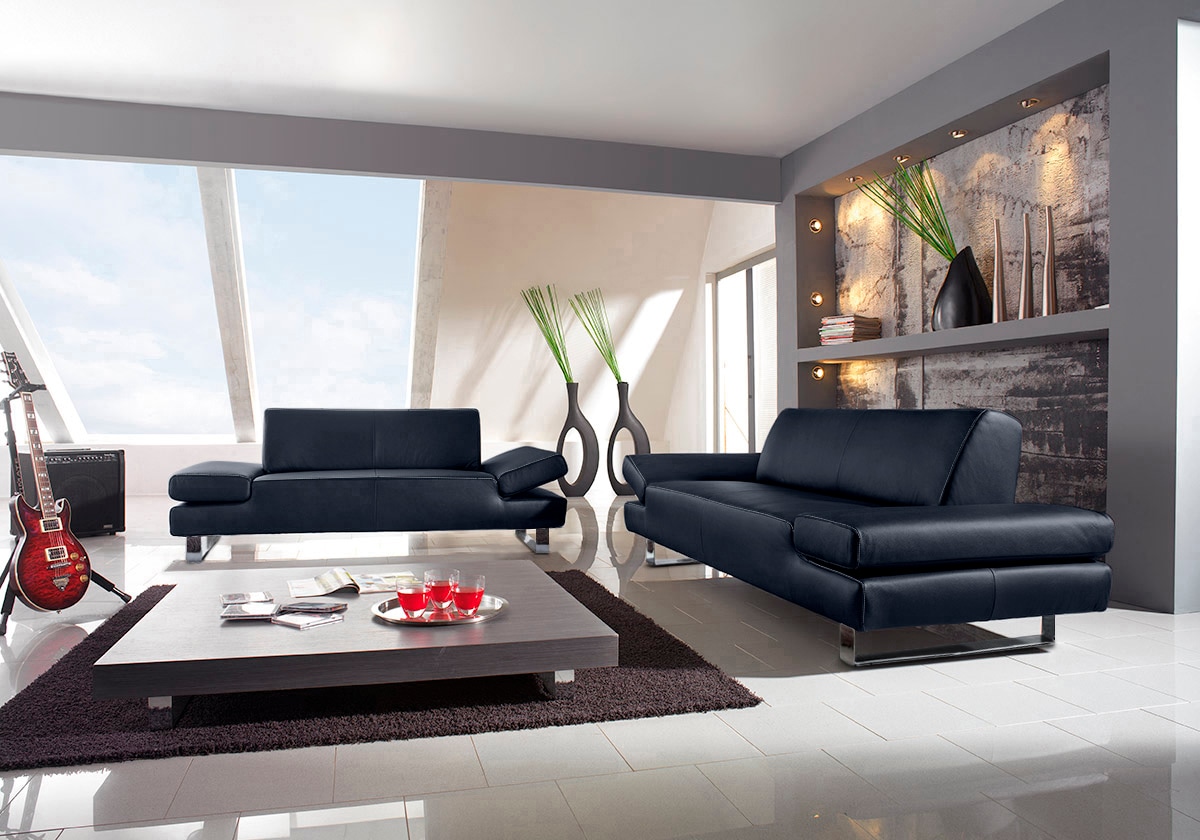 W.SCHILLIG 3-Sitzer »taboo« mit Übertiefe, inklusive Armlehnenverstellung, mit Kontrastnaht