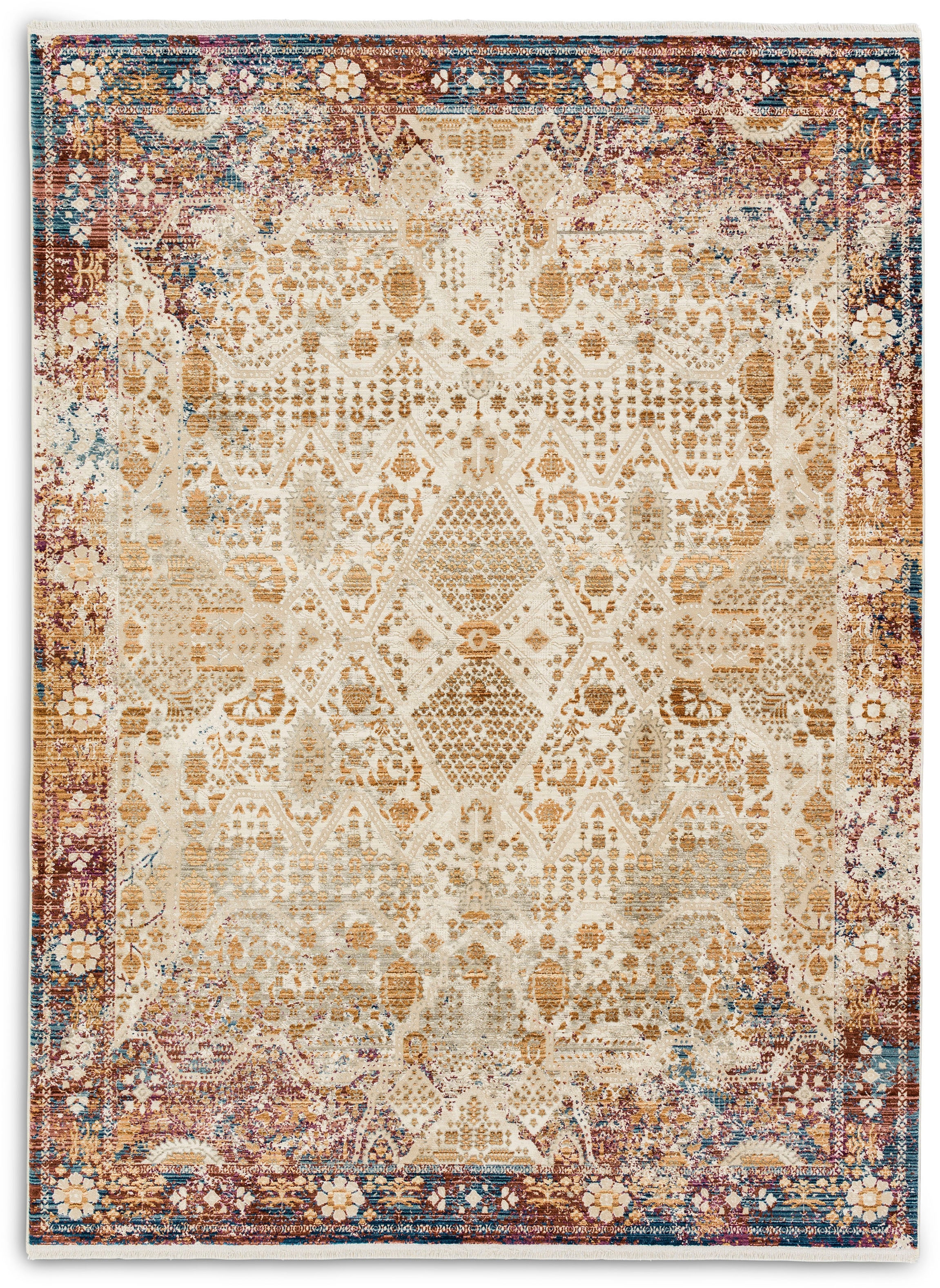 ASTRA Teppich »Daniela«, rechteckig, 6 mm Höhe, Kurzflor, Vintage, Wohnzimmer