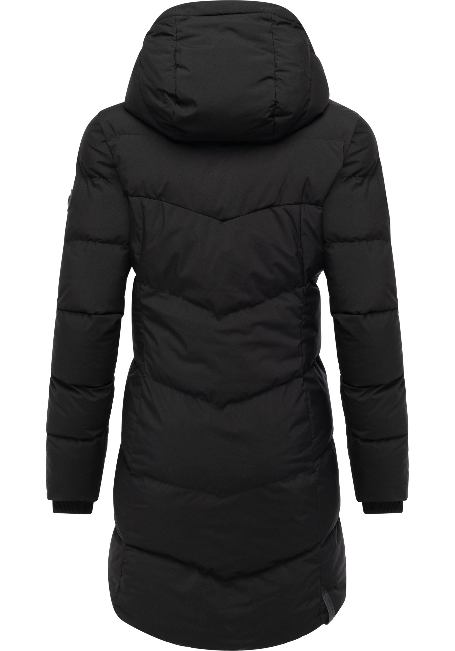 Ragwear Wintermantel »Pavla Soft YOUMODO«, Wasserdichter Steppmantel mit Fleecekragen